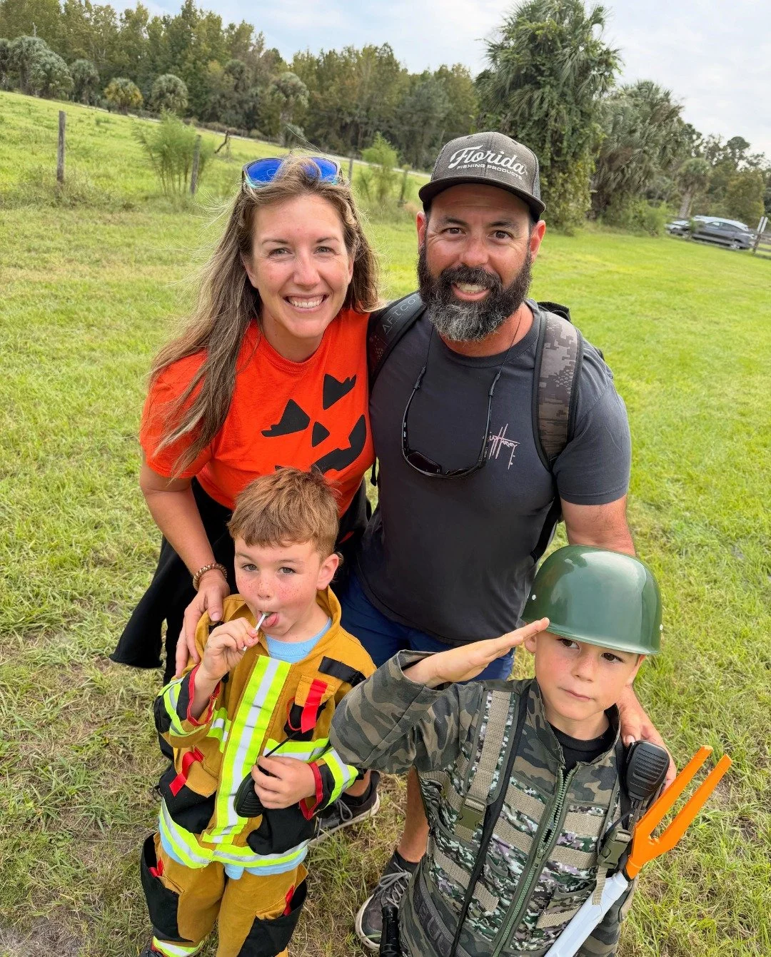 Trick or T̶r̶e̶a̶t 🙂&zwj;&harr;️ Trails! 🙂&zwj;↕️ Our first-ever Trick or Trails with @freehandgoods was a monster-ous success!! 👻

So many cutie ghouls and goblins joined us out at our permanently protected D Ranch Preserve last weekend for a wil