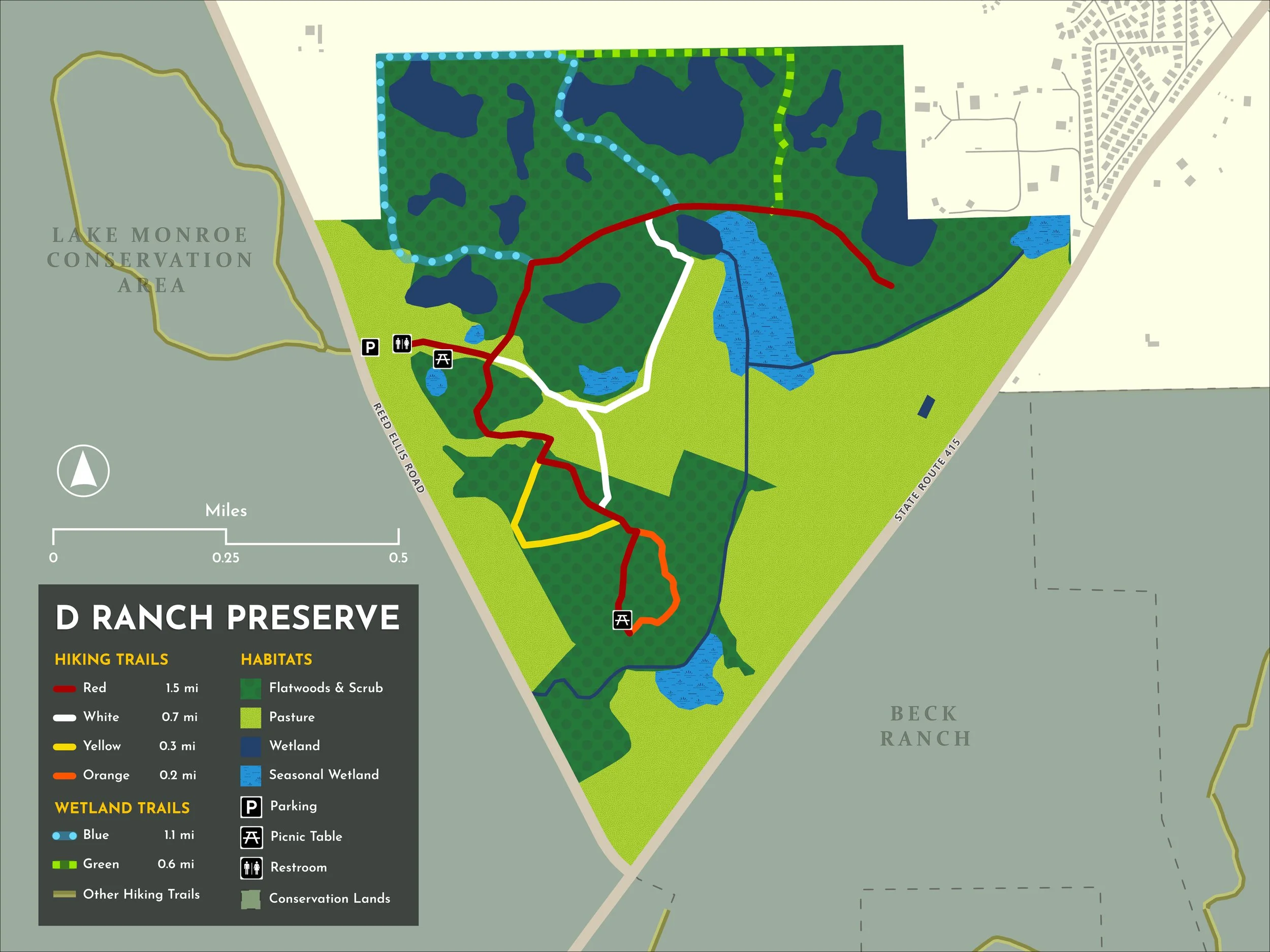 Dc Ranch Maps D Ranch Preserve — Conservation Florida