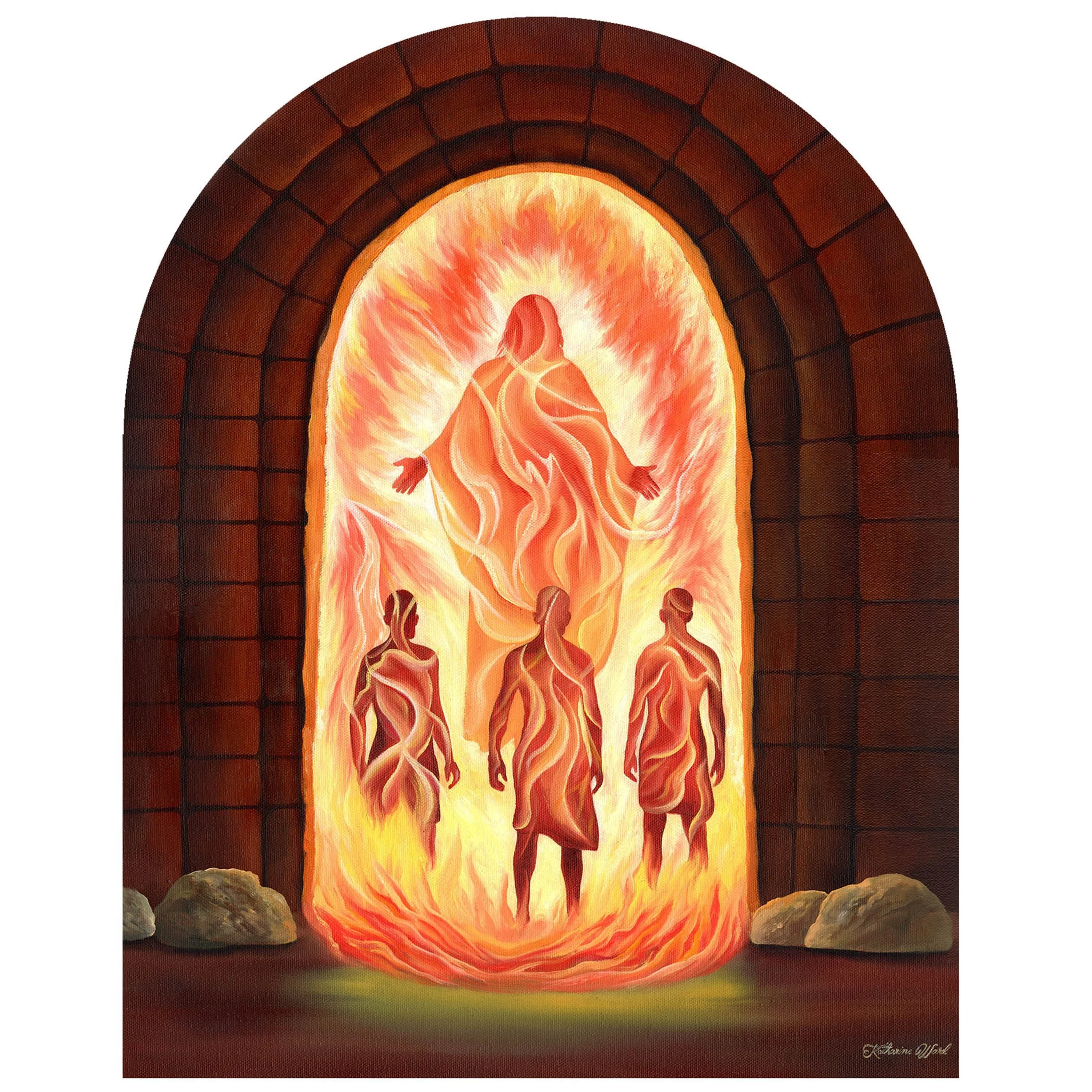 "Another In The Fire" Original Painting