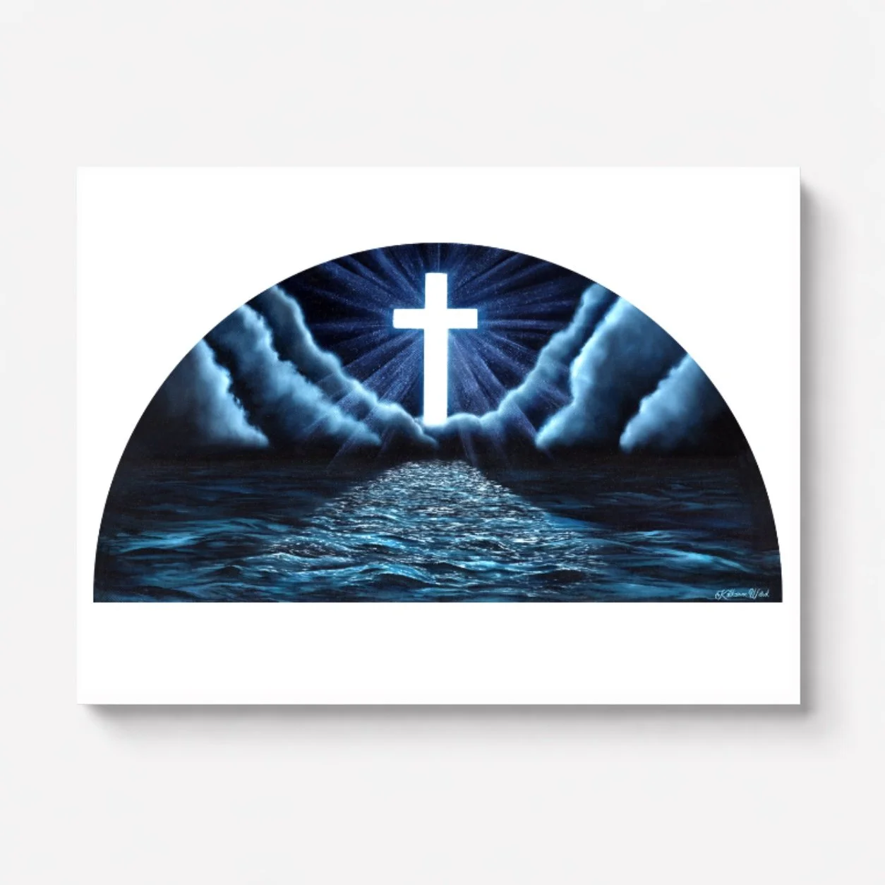 "Light In The Darkness" Unframed Art Print