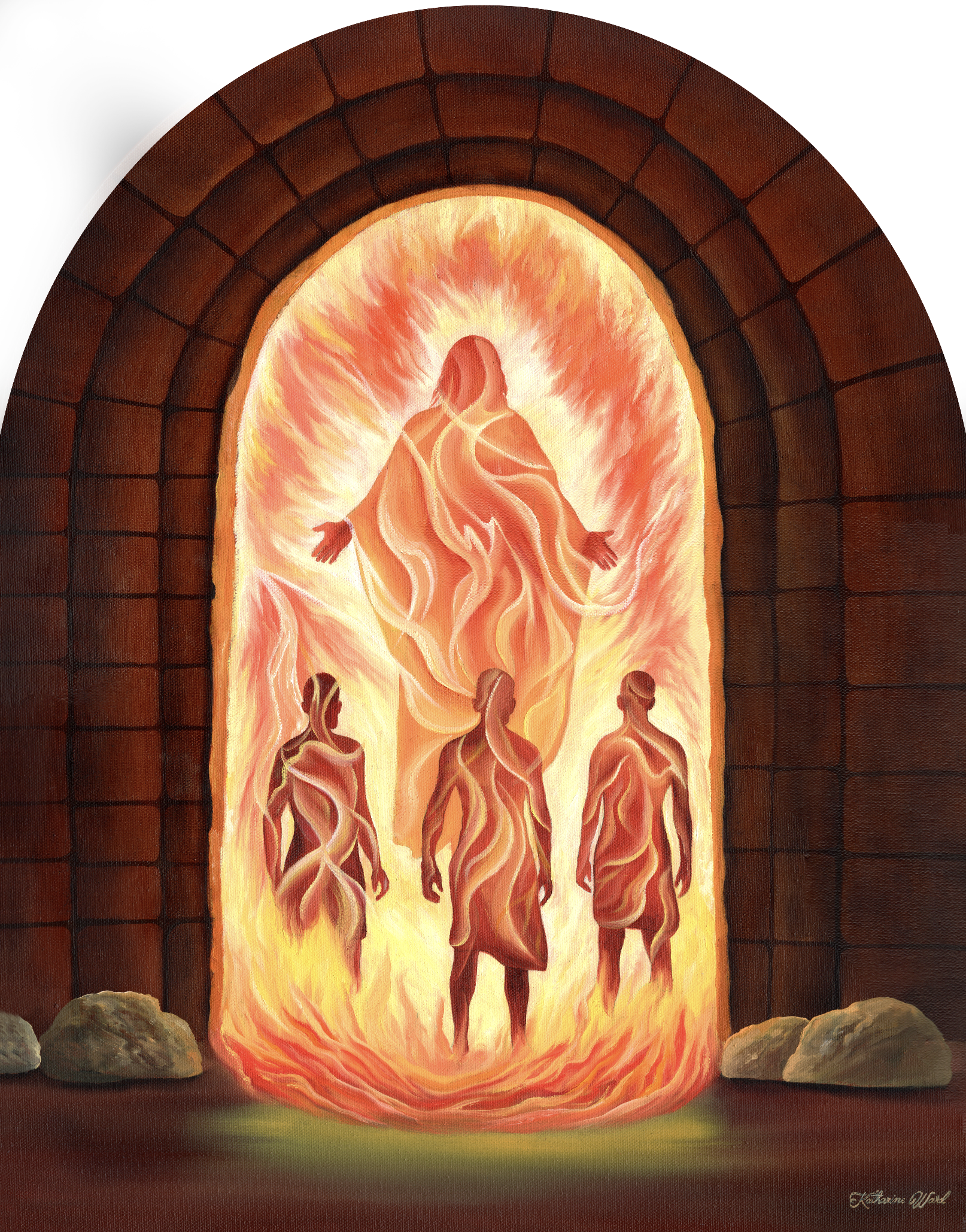 "Another In The Fire" Original Painting