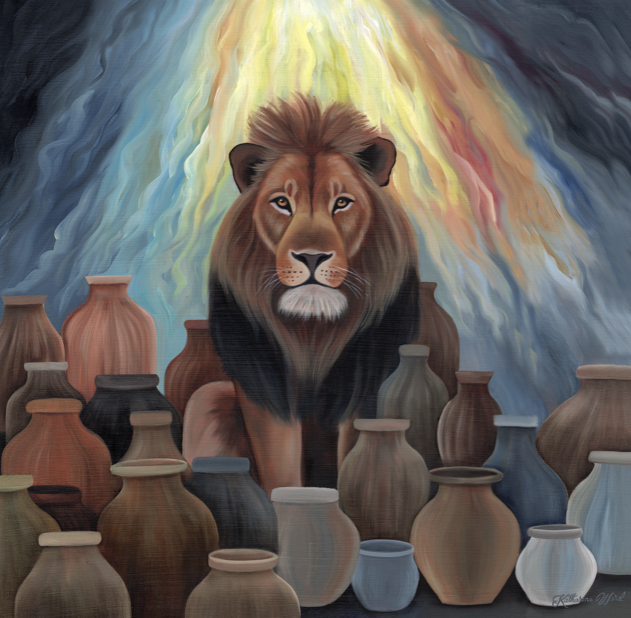 "The Potter" Original Painting