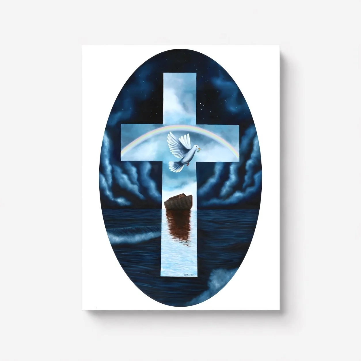 "The Faith of Noah" Unframed Art Print