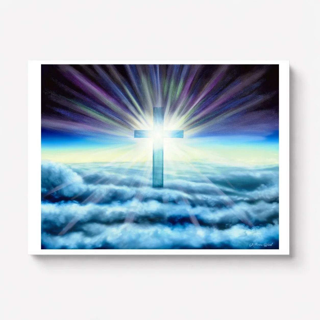 "For God So Loved The World" Unframed Art Print