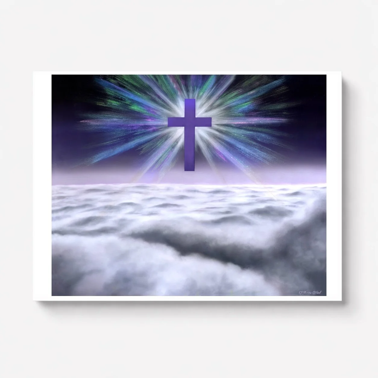 "He Gave His Only Son" Unframed Art Print