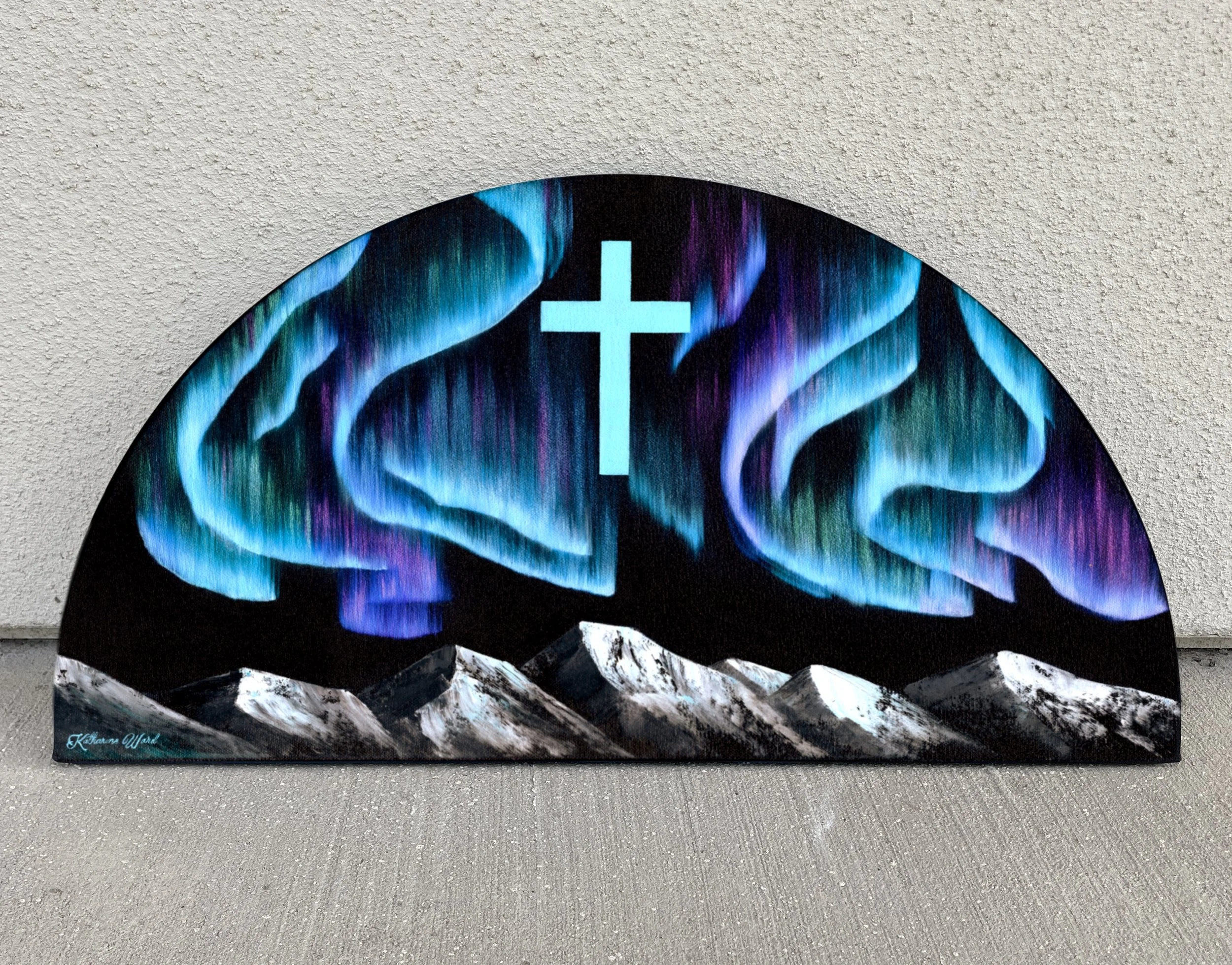 "His Aurora Borealis" Canvas Prints (Limited Edition)