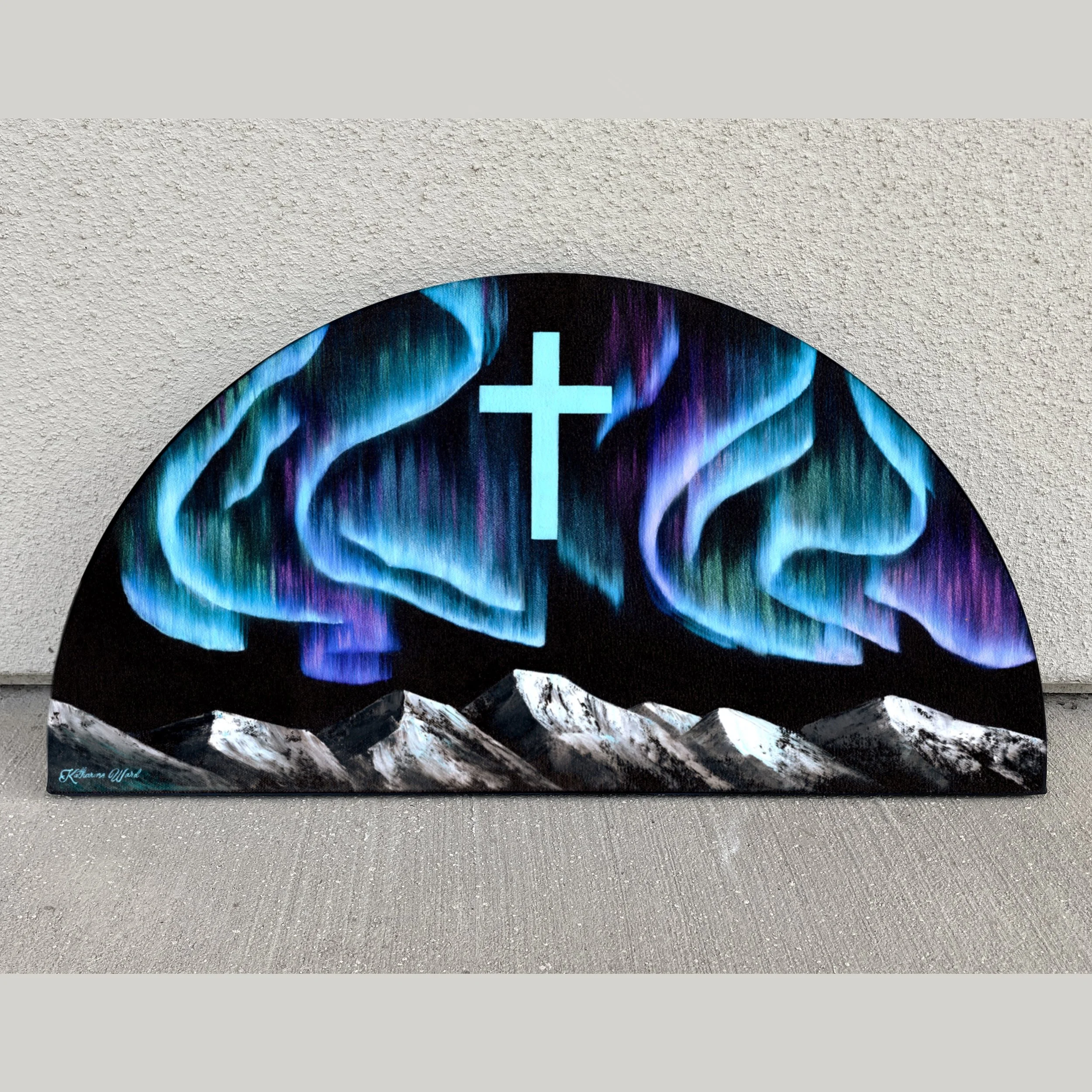 "His Aurora Borealis" Canvas Print (Limited Edition)