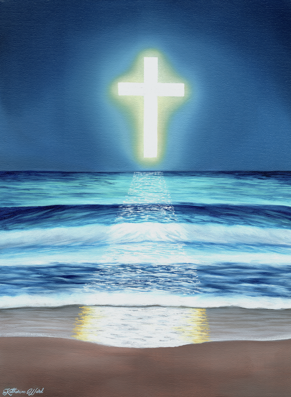 "When It Feels Like You're Drowning" Original Painting