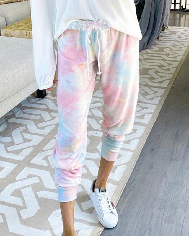 Our new joggers are to TIE DYE  for!! 🌈✨ALSO, don&rsquo;t forget to use code: SUMMER2020 for 20% off! Check out our giveaway on our last post! 💥✨