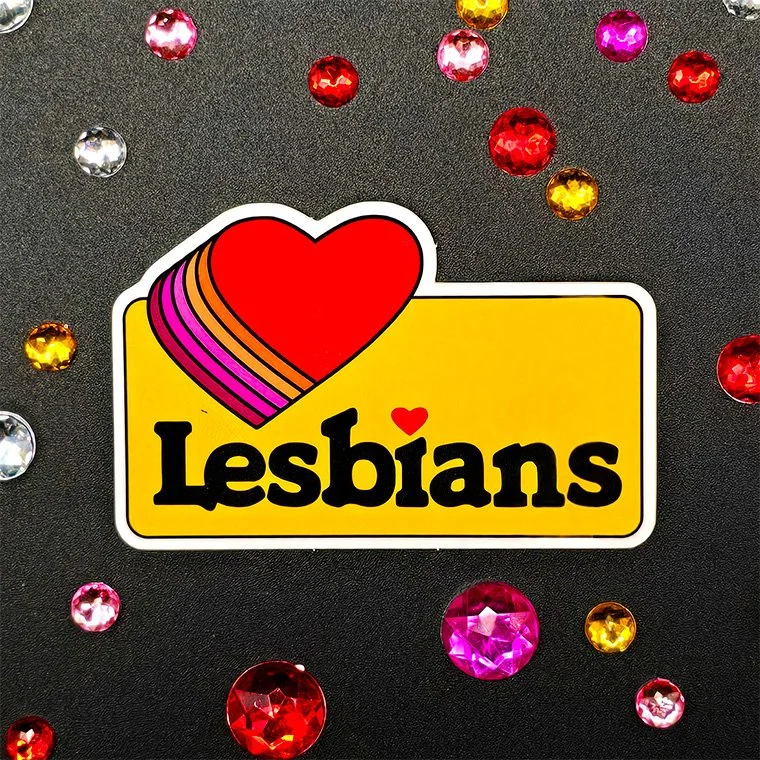 Lesbian Love Sticker