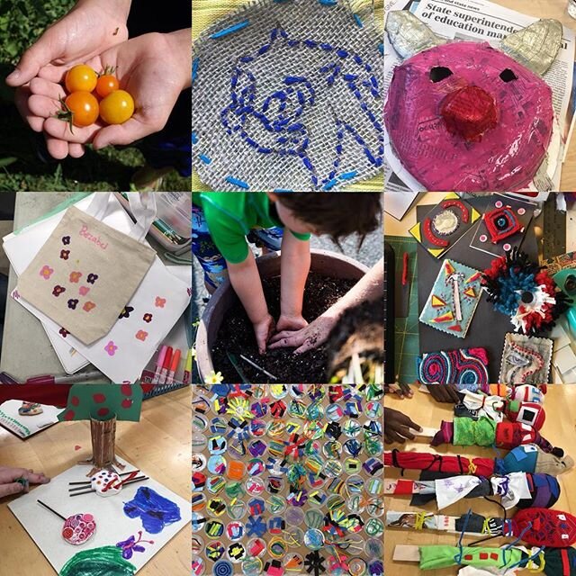 Just a handful of memories created in classes that we offer such as Up Cycle Art! We&rsquo;re always changing our perspectives and looking for new ways to revamp creativity and resourcefulness, while learning and having fun!!! We couldn&rsquo;t do it