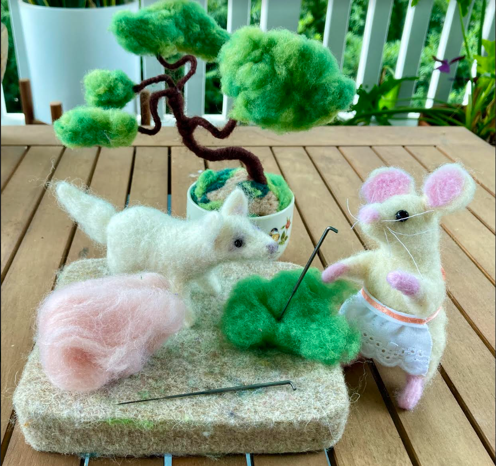 Learn to Needle Felt! — Little Button Craft