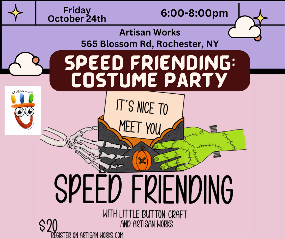 Speed Friending Costume Party at Artisan Works