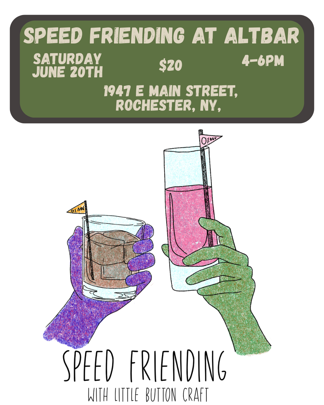 Speed Friending at Altbar