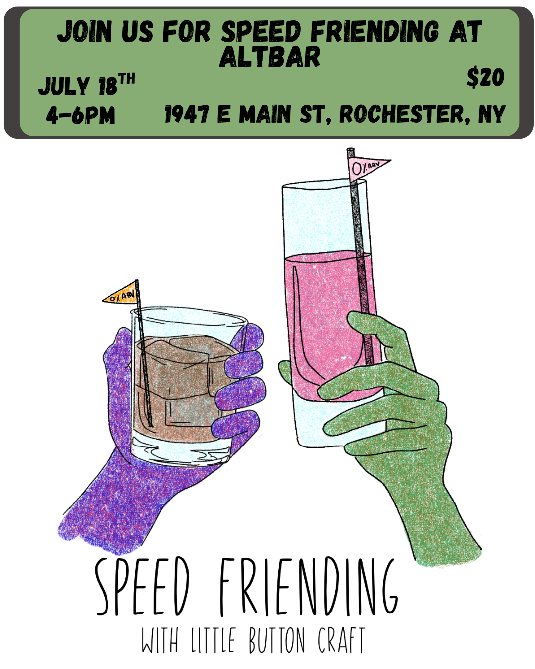 July Speed Friending at Altbar