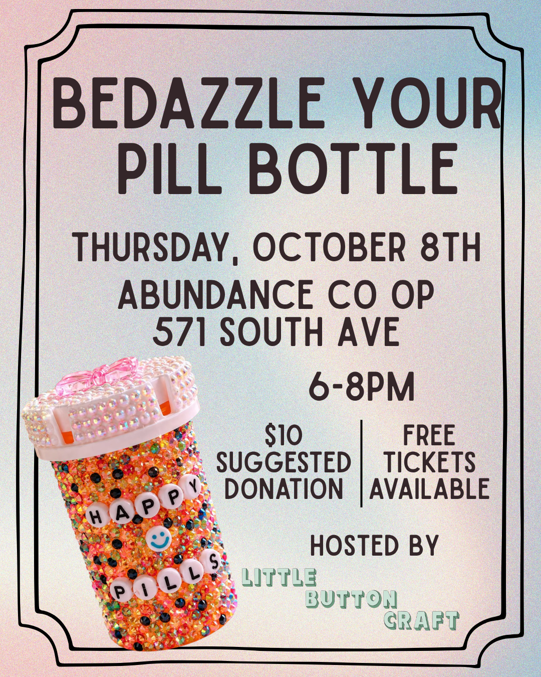 Decorate Your Pill Bottle