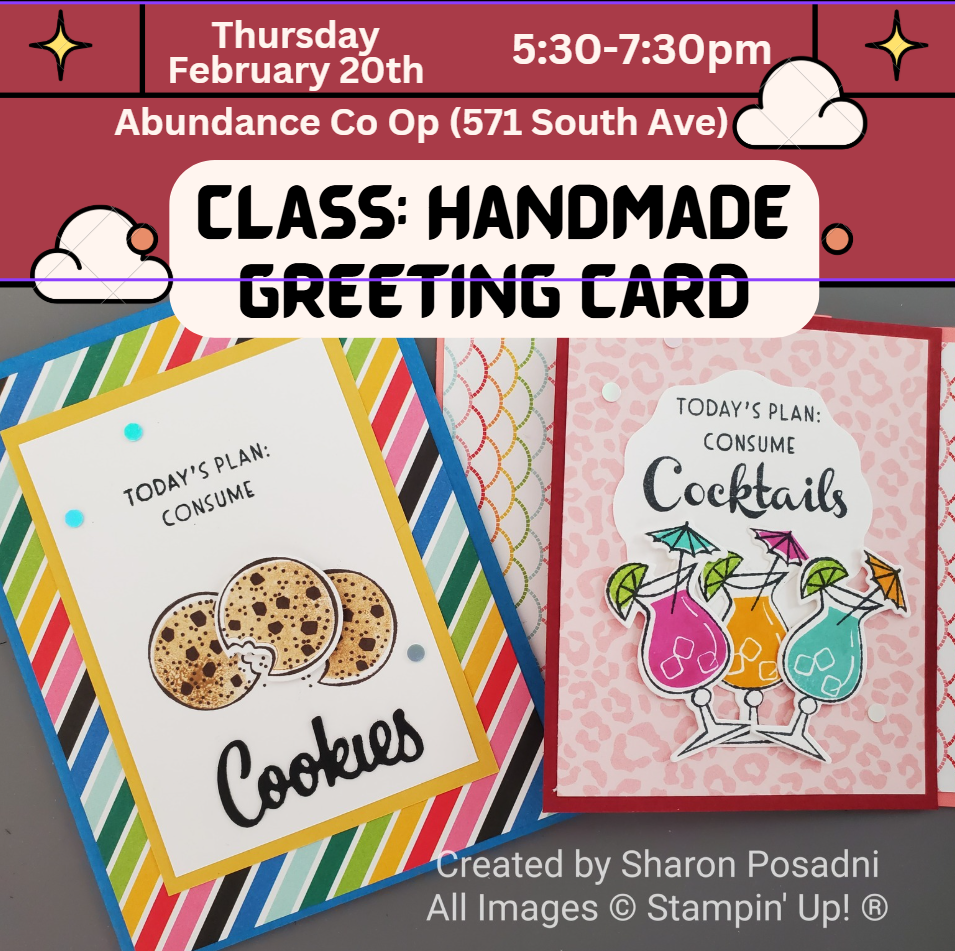 Class: Handmade Greeting Cards