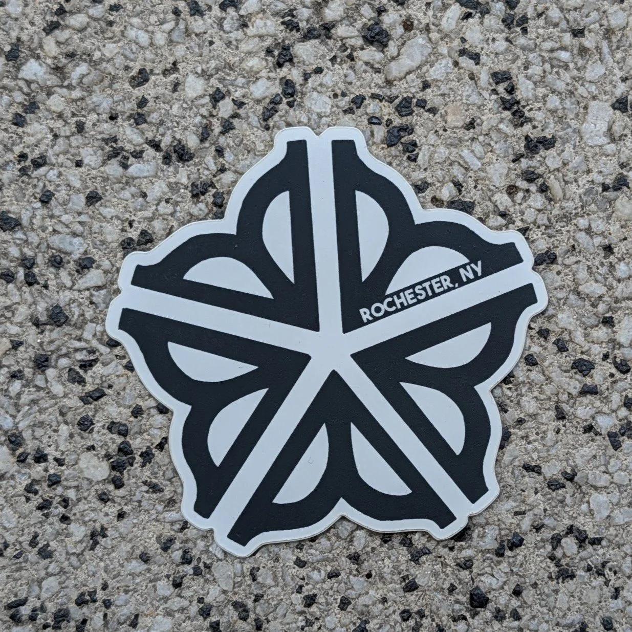 Flower City Logo Sticker