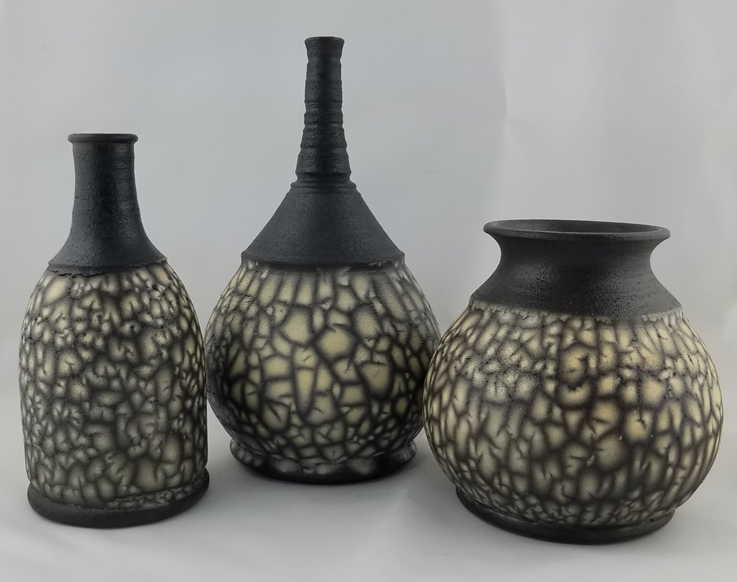 Naked Raku Trio
