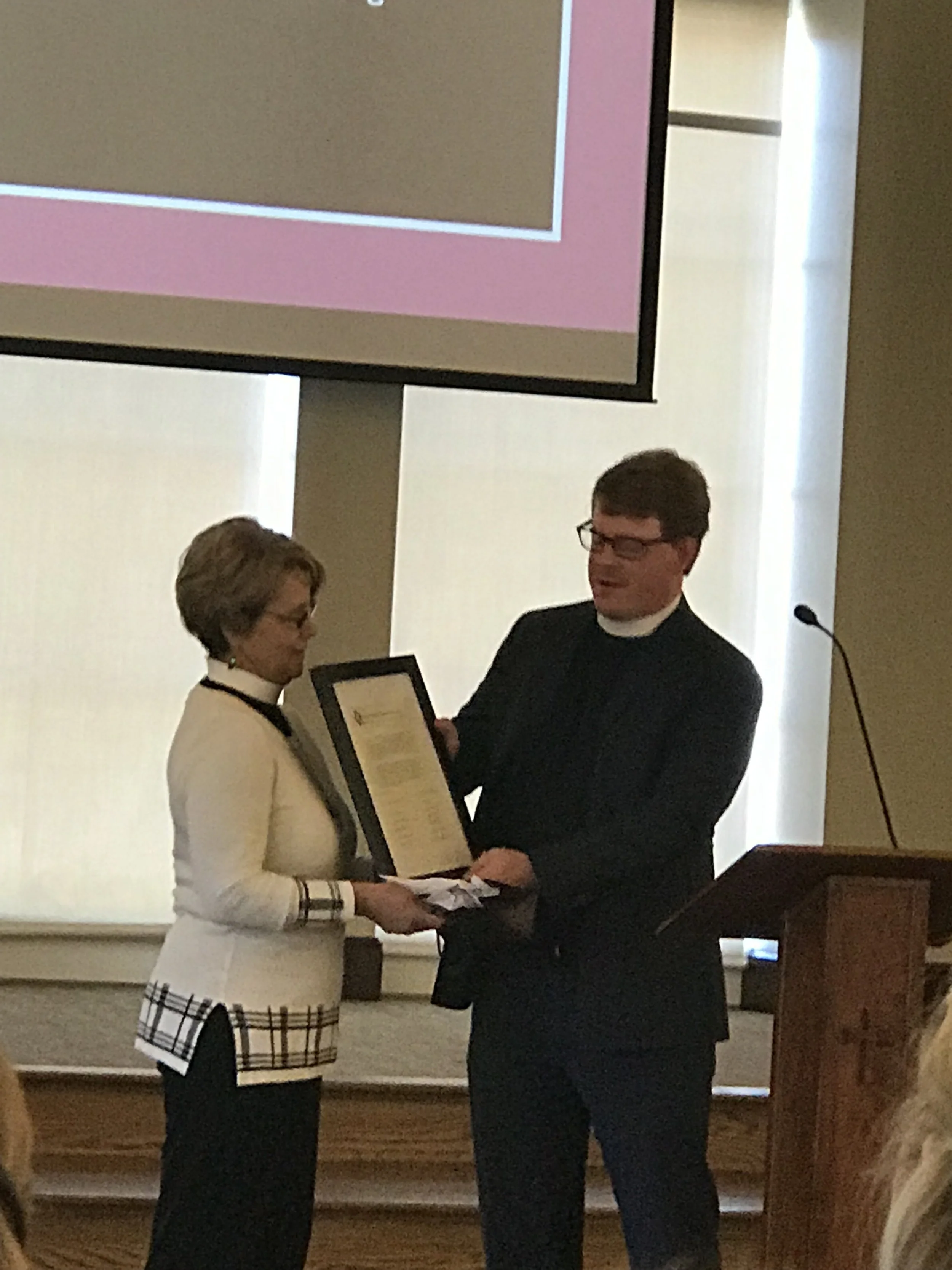 The Deacon's Fund in Appreciation for the Ministry of the Rev. CJ Van Slyke