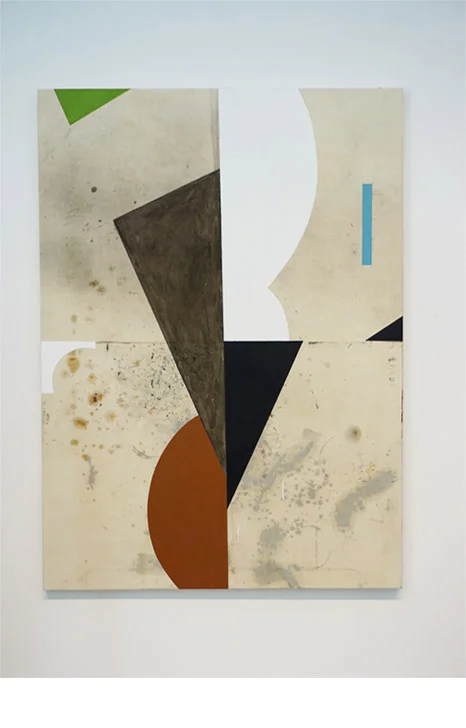 <div class="img-title">TOTEM, oil & mixed media on canvas, 66" x 48”, 2017</div>