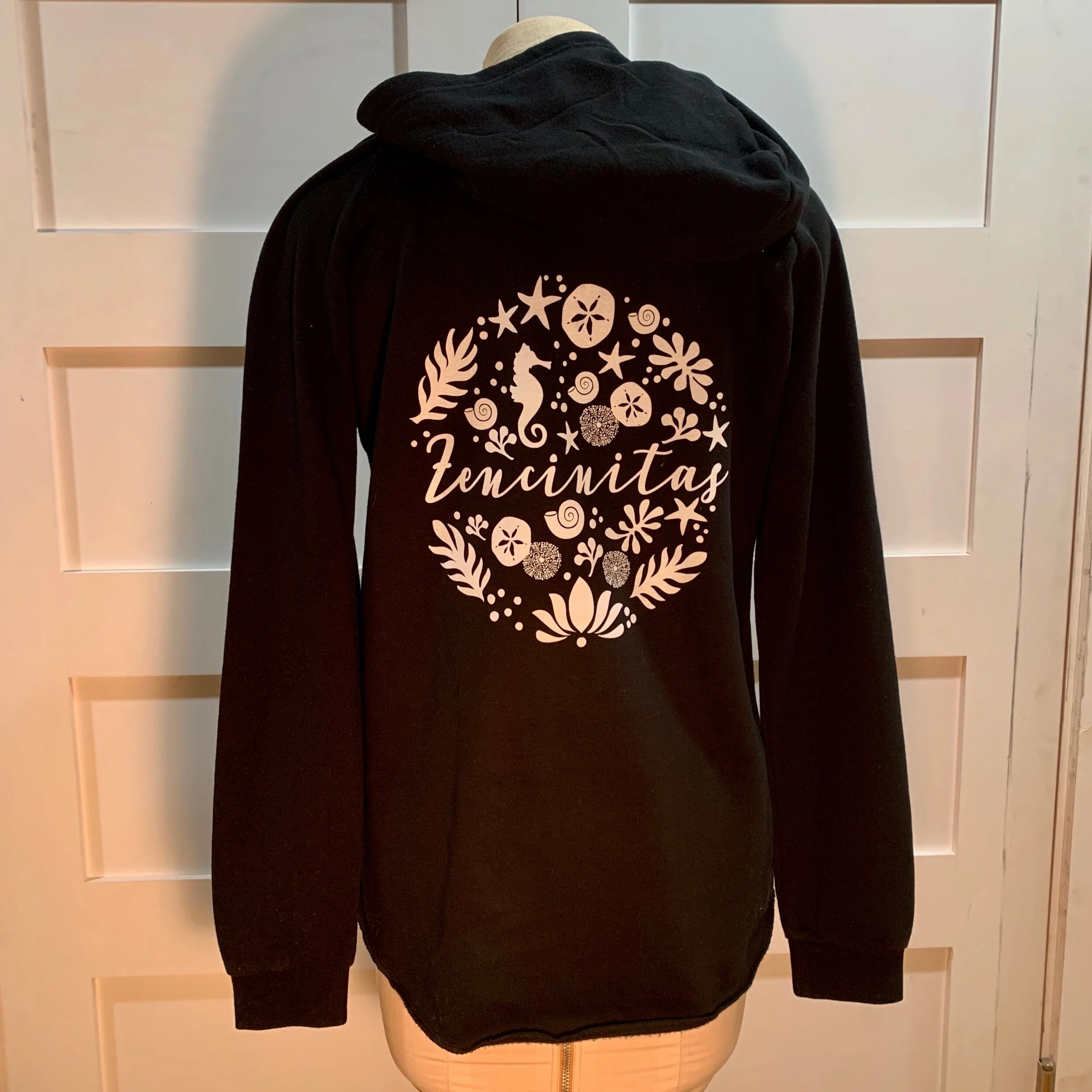 ZENcinitas Ladies Sweatshirt Black