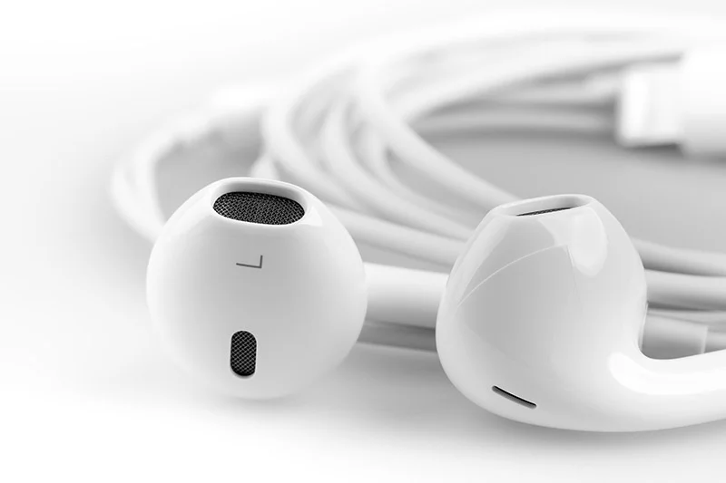 A pair of headphones that can be bought from a shop in Philadelphia, PA selling discount iphone accessories