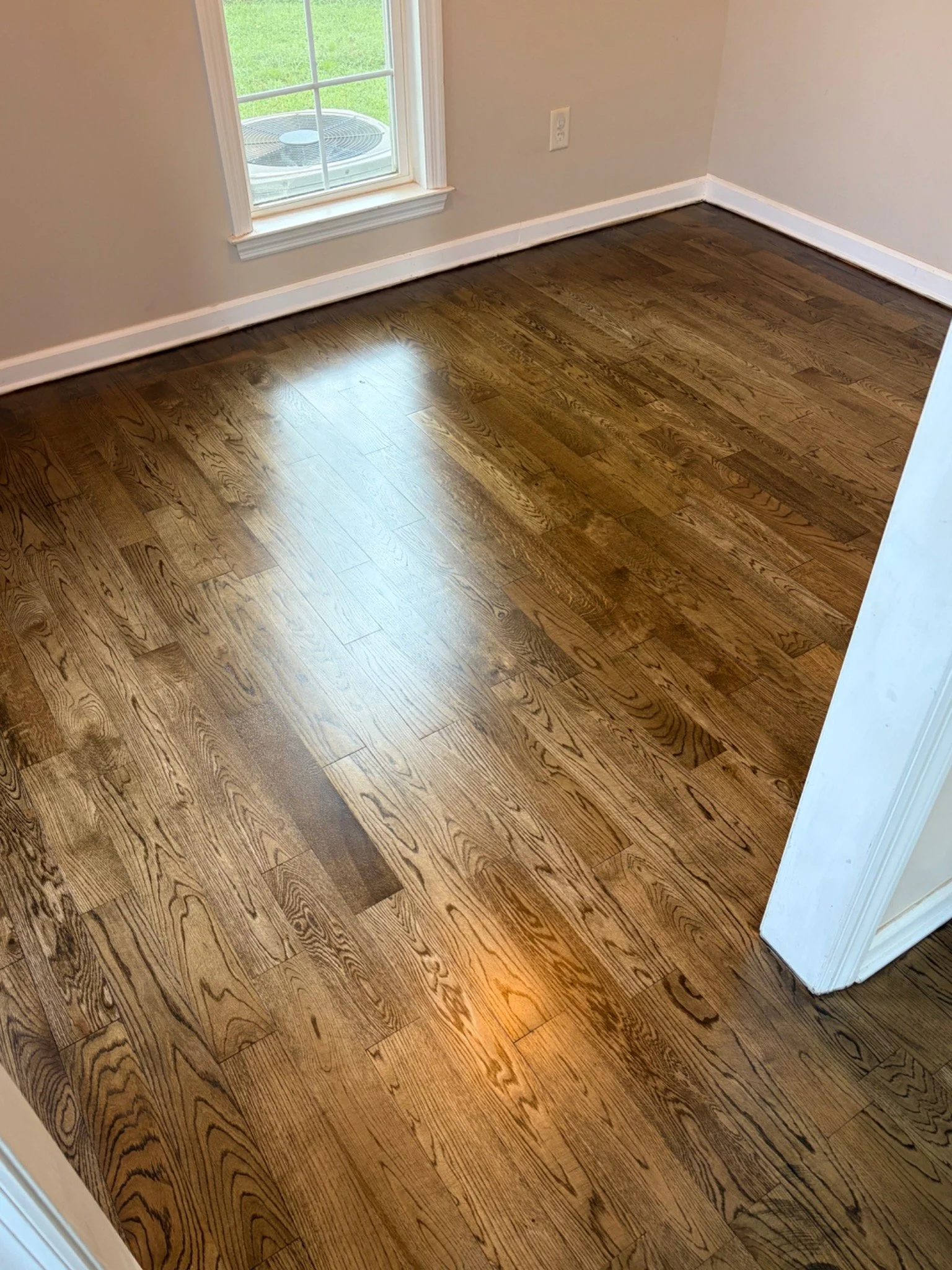 After — renewed hardwood