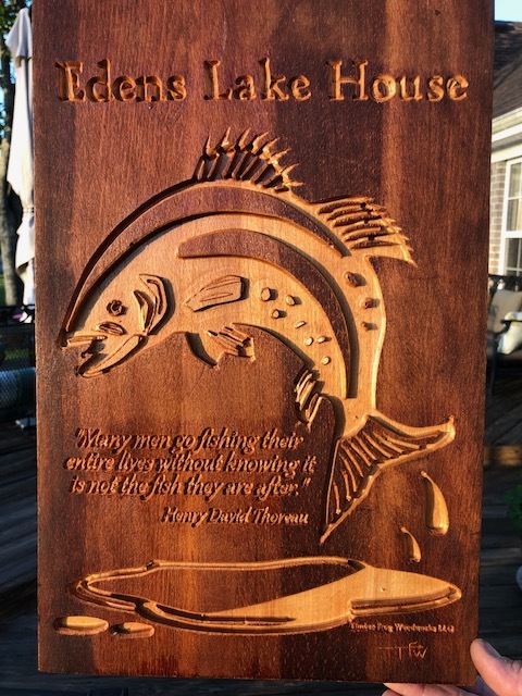 Lake House Sign