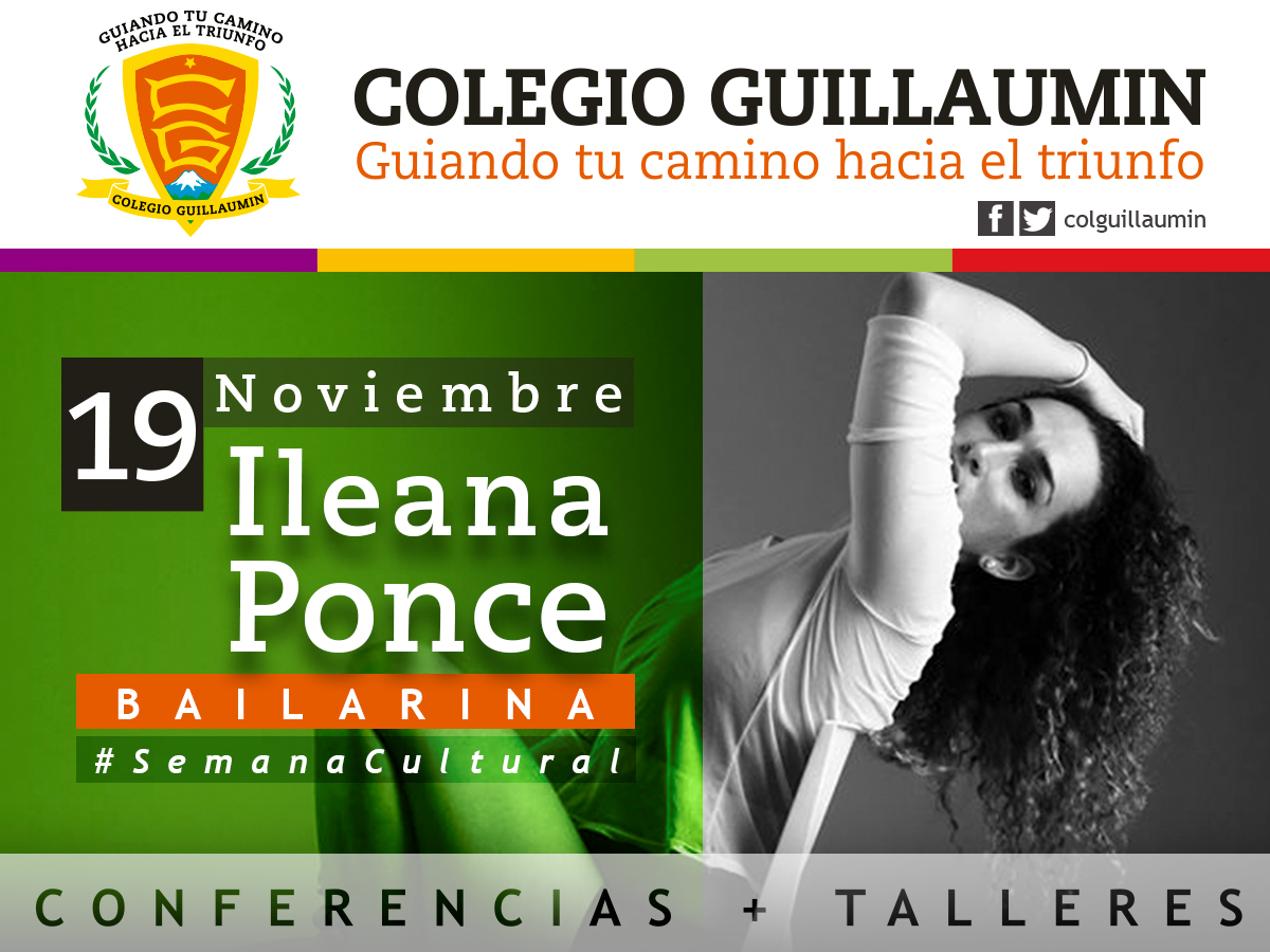 Conferencia "Generando Consciencia" en Colegio Guillaumin. Ileana Ponce host por Iartlife Enterprises.