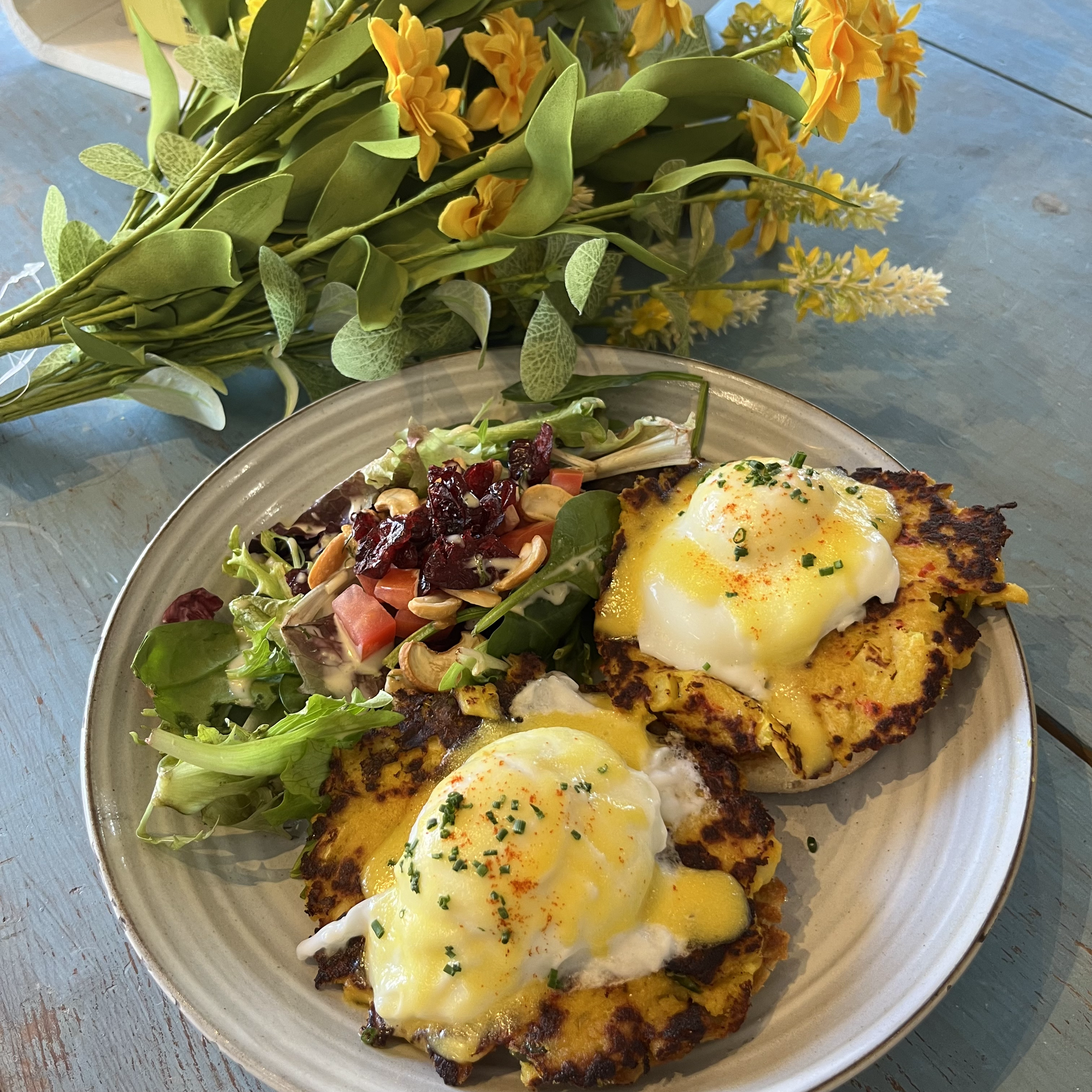 Walleye Cakes Benedict.PNG