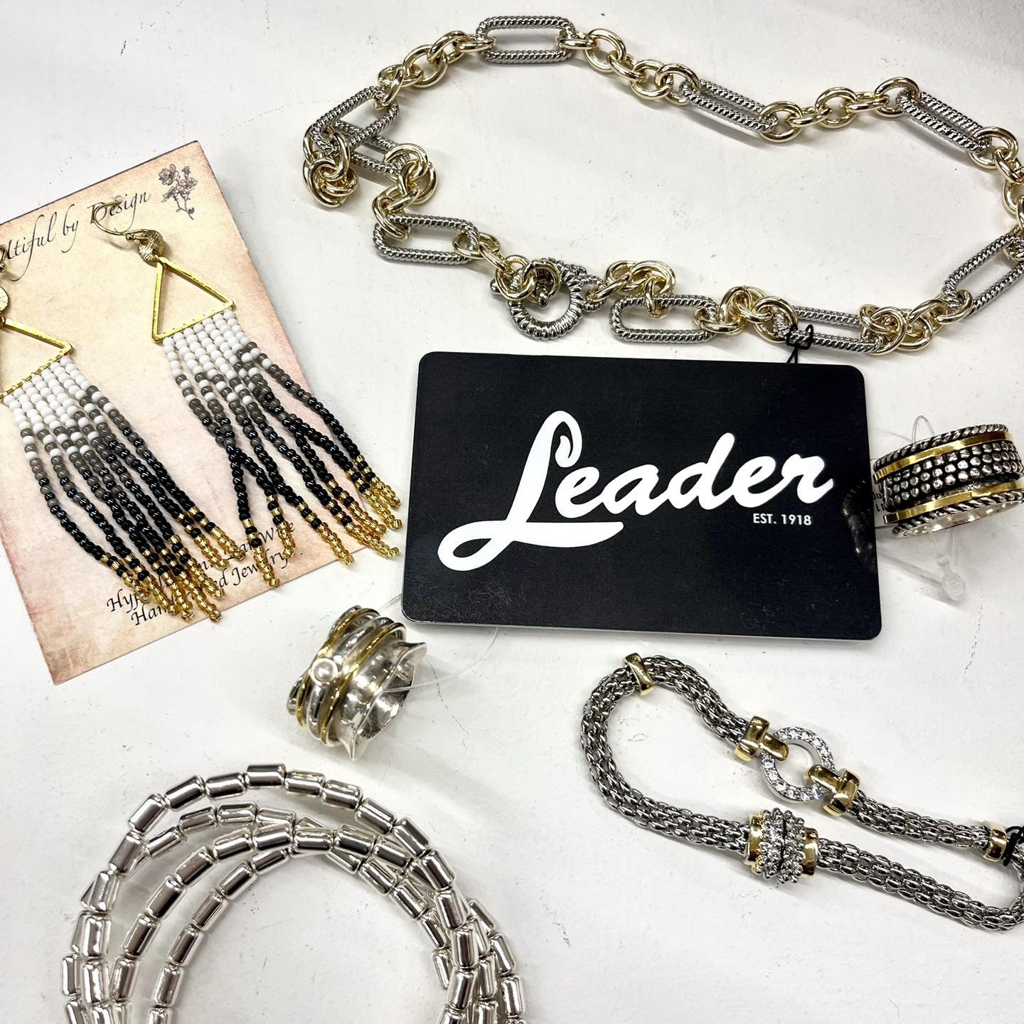Take advantage of our 50% off a women&rsquo;s accessory offer with any $50 or more purchase of a Leader Gift Card now through Mother&rsquo;s Day. 💝
.
.
.
.