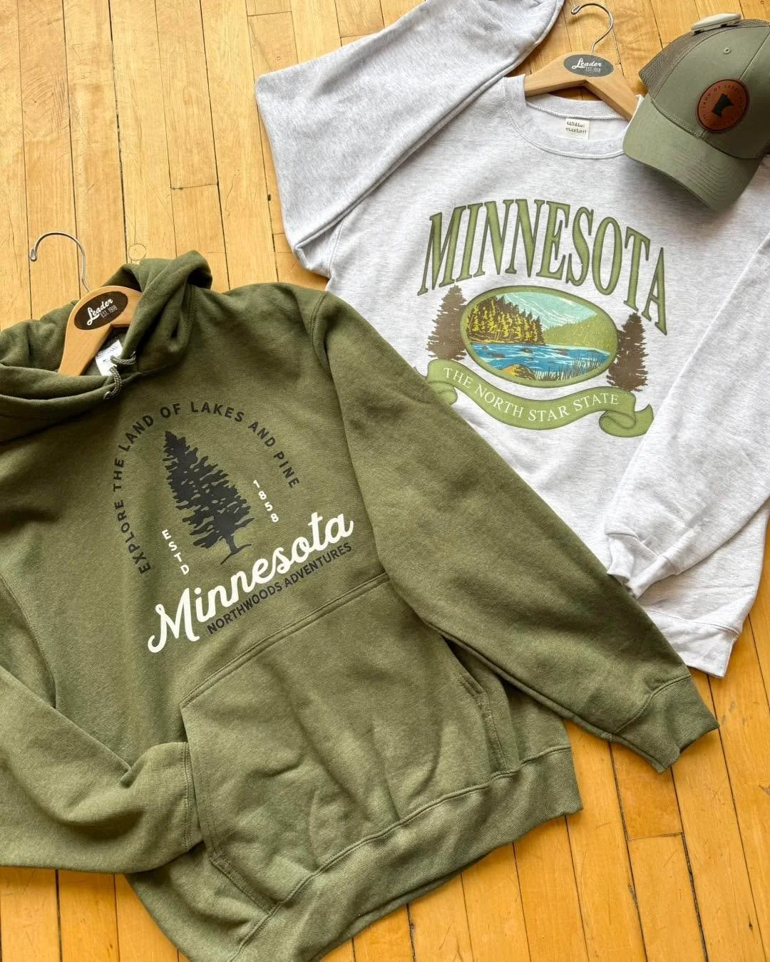 𝓝𝓔𝓦  MN themed merch 🌲 ✨ 

.
.
.
.
#mnsmallbiz #mnshopsmall #leader1918 #mnboutique #boutique #mnlocalbusiness #cambridgemn #mnlocal #mnshop #mnsmallbusiness #mnboutiques #votedminnesotasbest #mainstreet #myleaderstyle #mainstreetusa