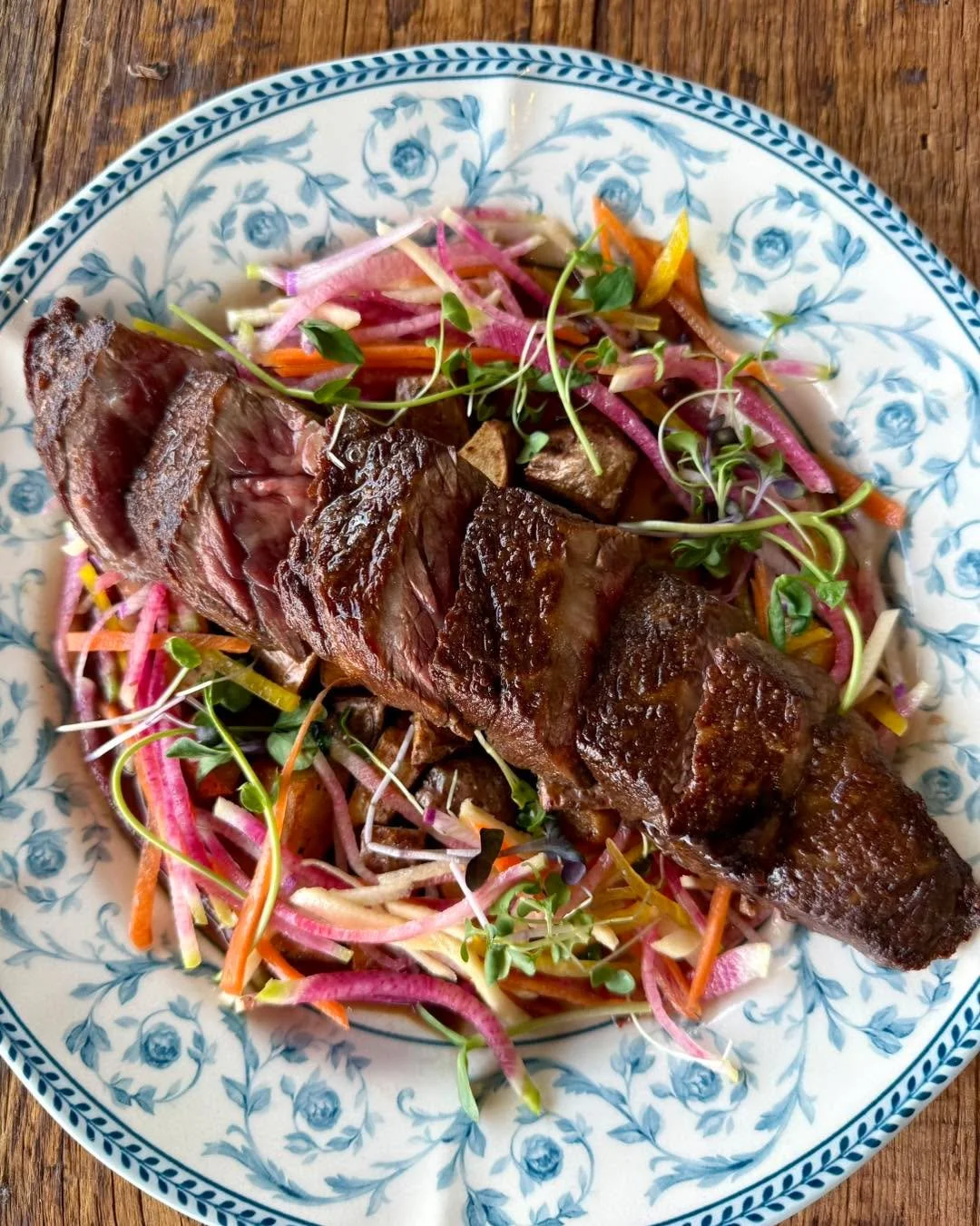 𝓝 𝓔 𝓦 menu addition 🍽️ 

AMERICAN WAGYU DENVER STEAK
&bull; root vegetables
&bull; baby red potato
&bull; red wine glac&eacute; 

&hellip;&hellip;&hellip;&hellip;&hellip;&hellip;&hellip;&hellip;&hellip;&hellip;&hellip;&hellip;&hellip;&hellip;&hel