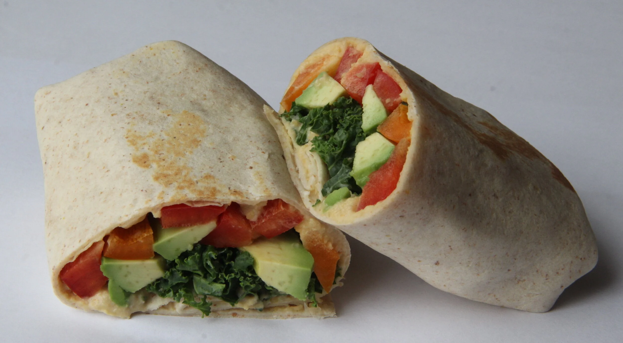 Hummus Veggie Wraps