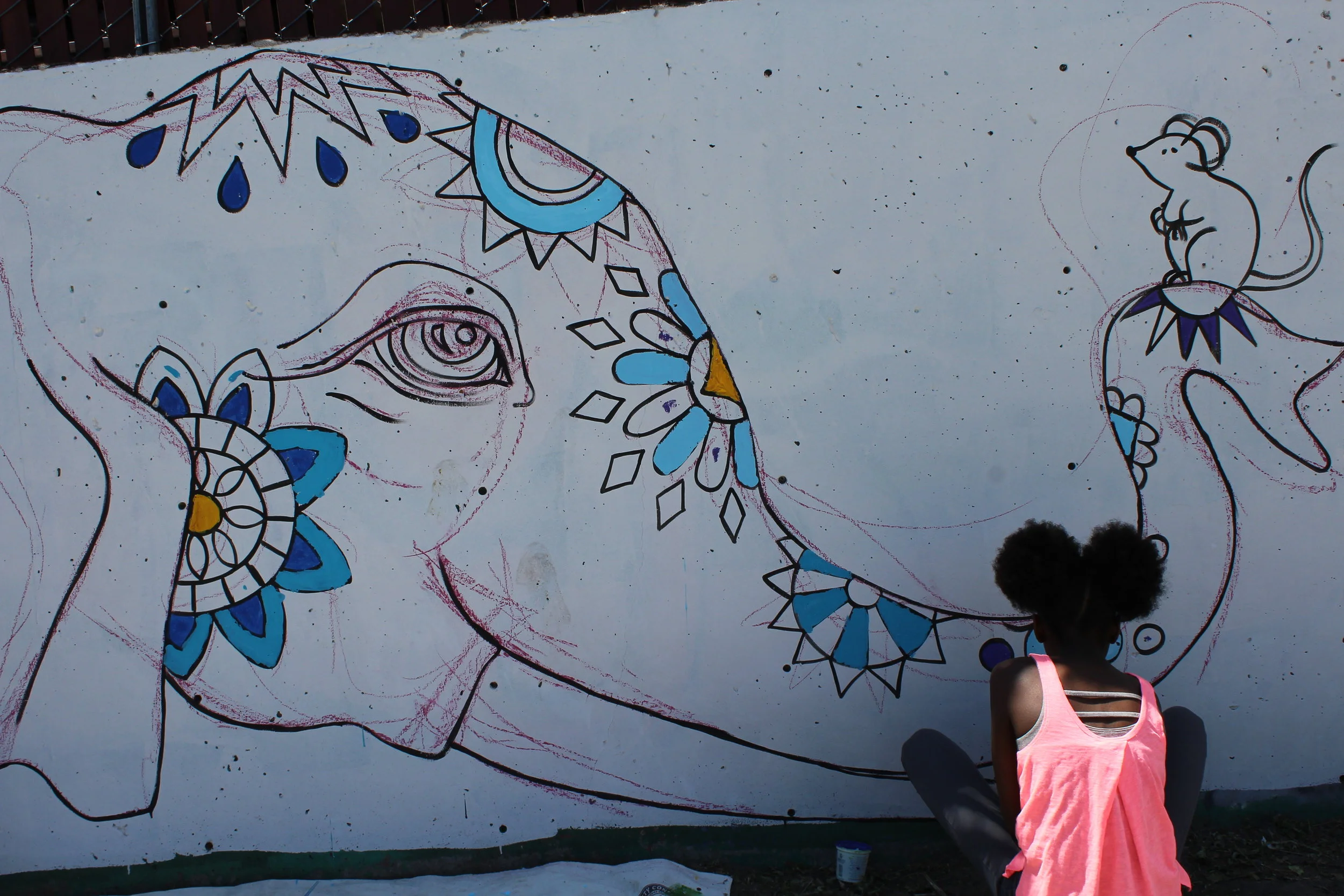 WMS Mural Completed!