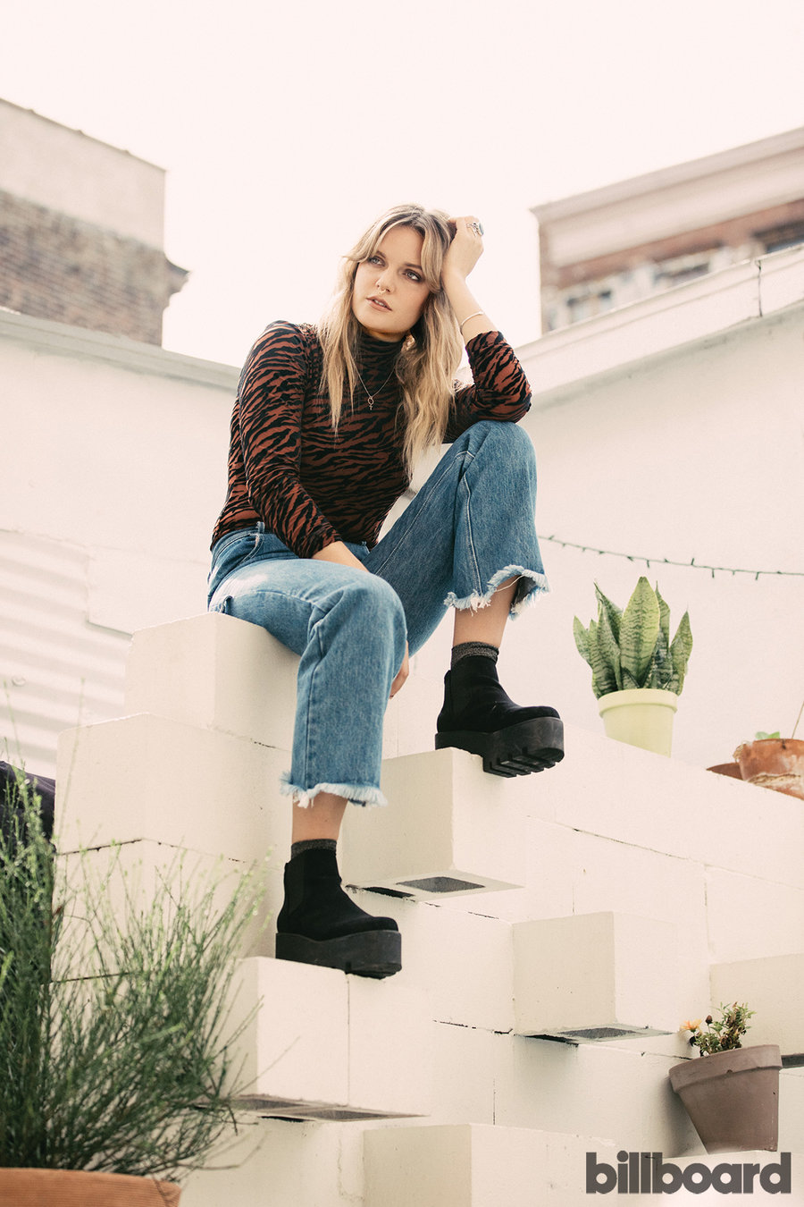 Tove poses for a Billboard special