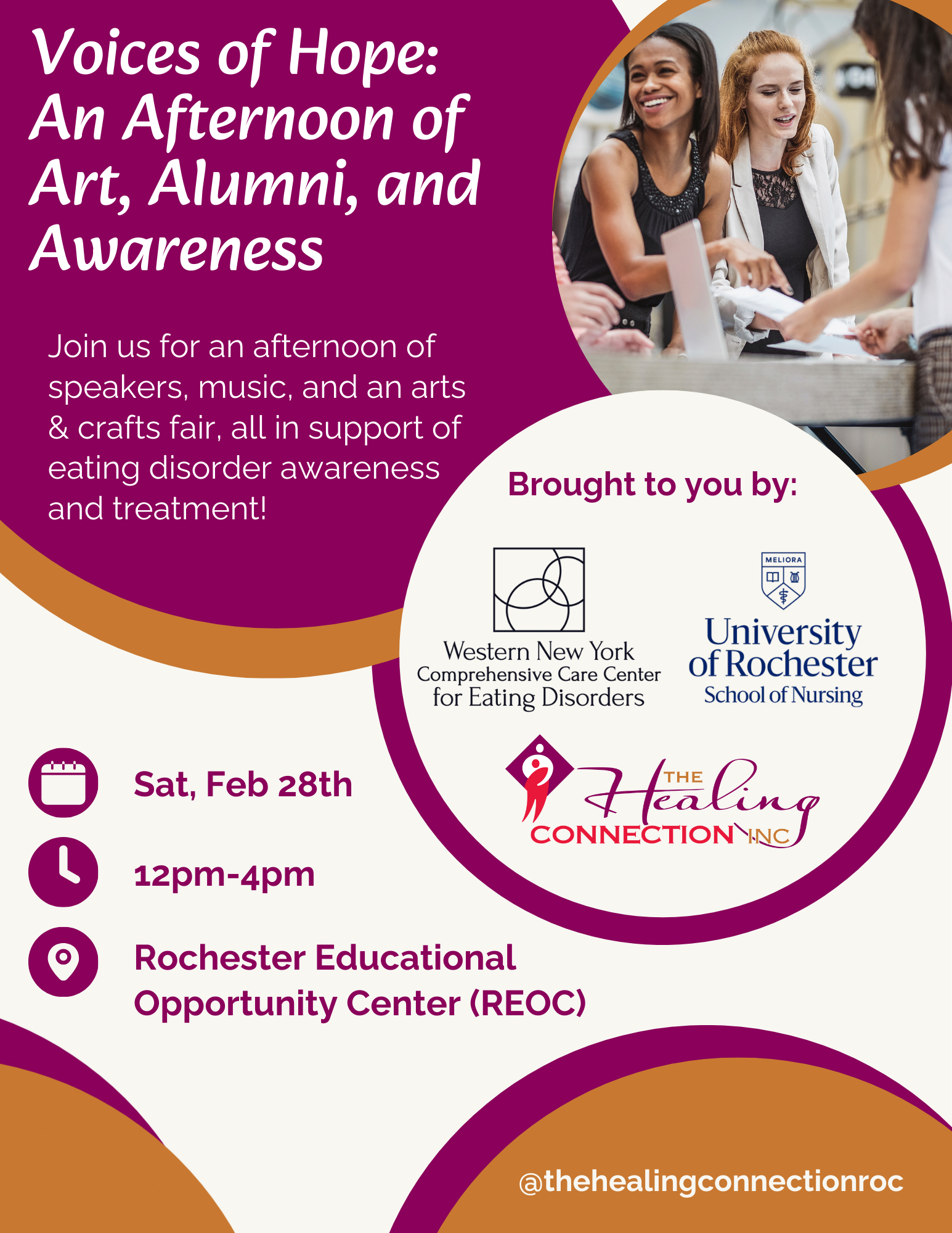 National Eating Disorder Awareness Week Event — The Healing Connection