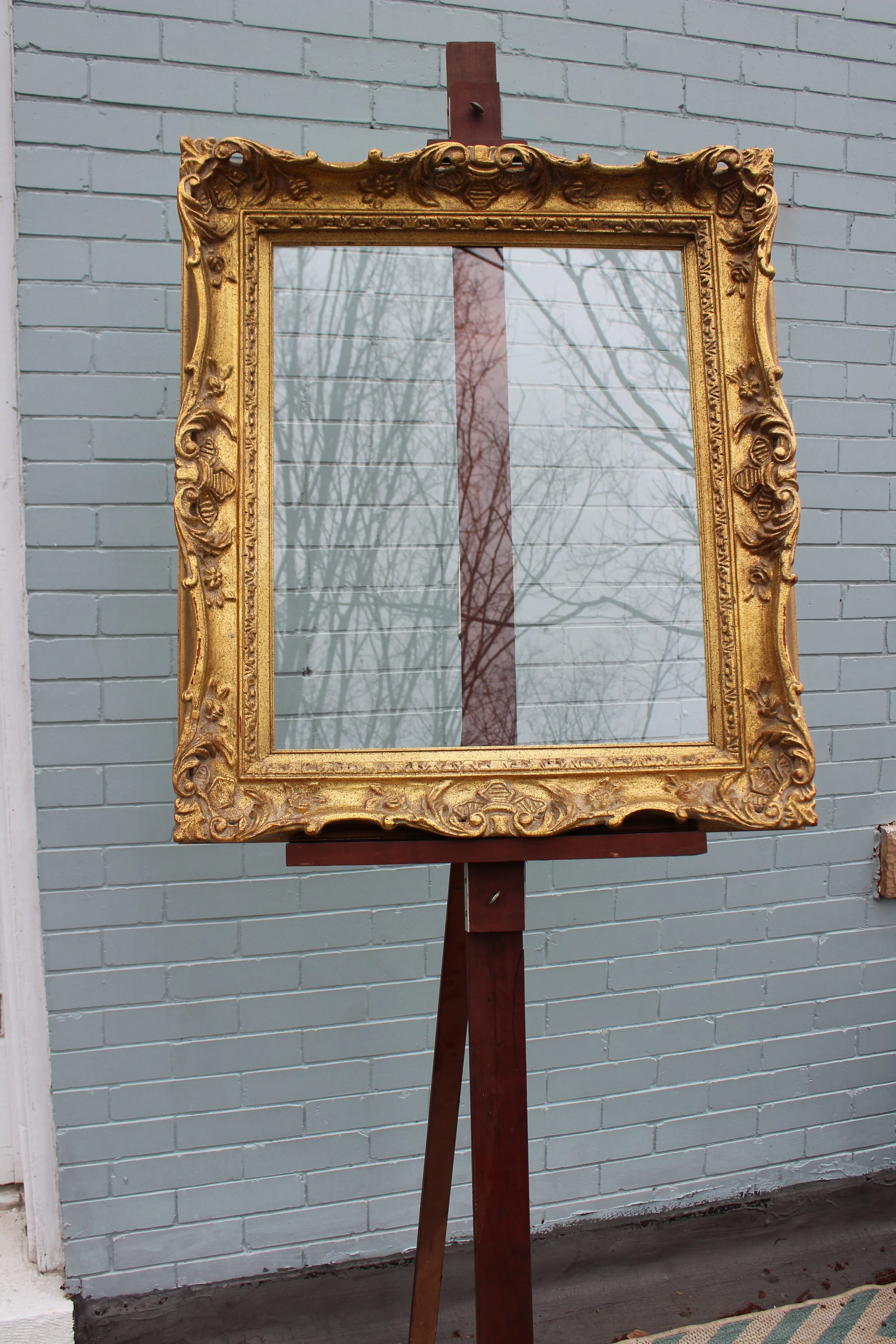 Glass: 20 x 24 Frame: 32.5 x 29