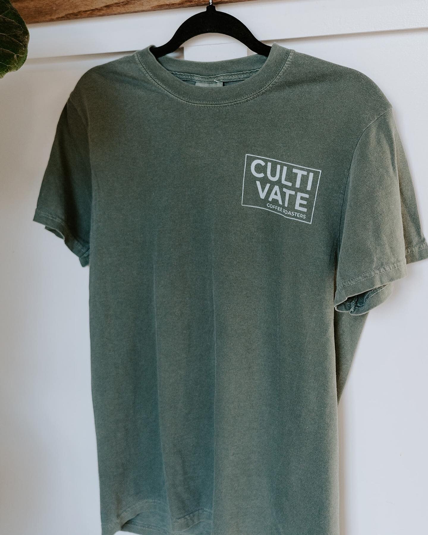 If you still need a last minute Mother&rsquo;s Day gift, stop in the shop and fill up a Cultivate tote bag with all of her local coffee shop favorites like a t-shirt (available in the 4 colors pictured), mug, cute baseball cap and her favorite bagged