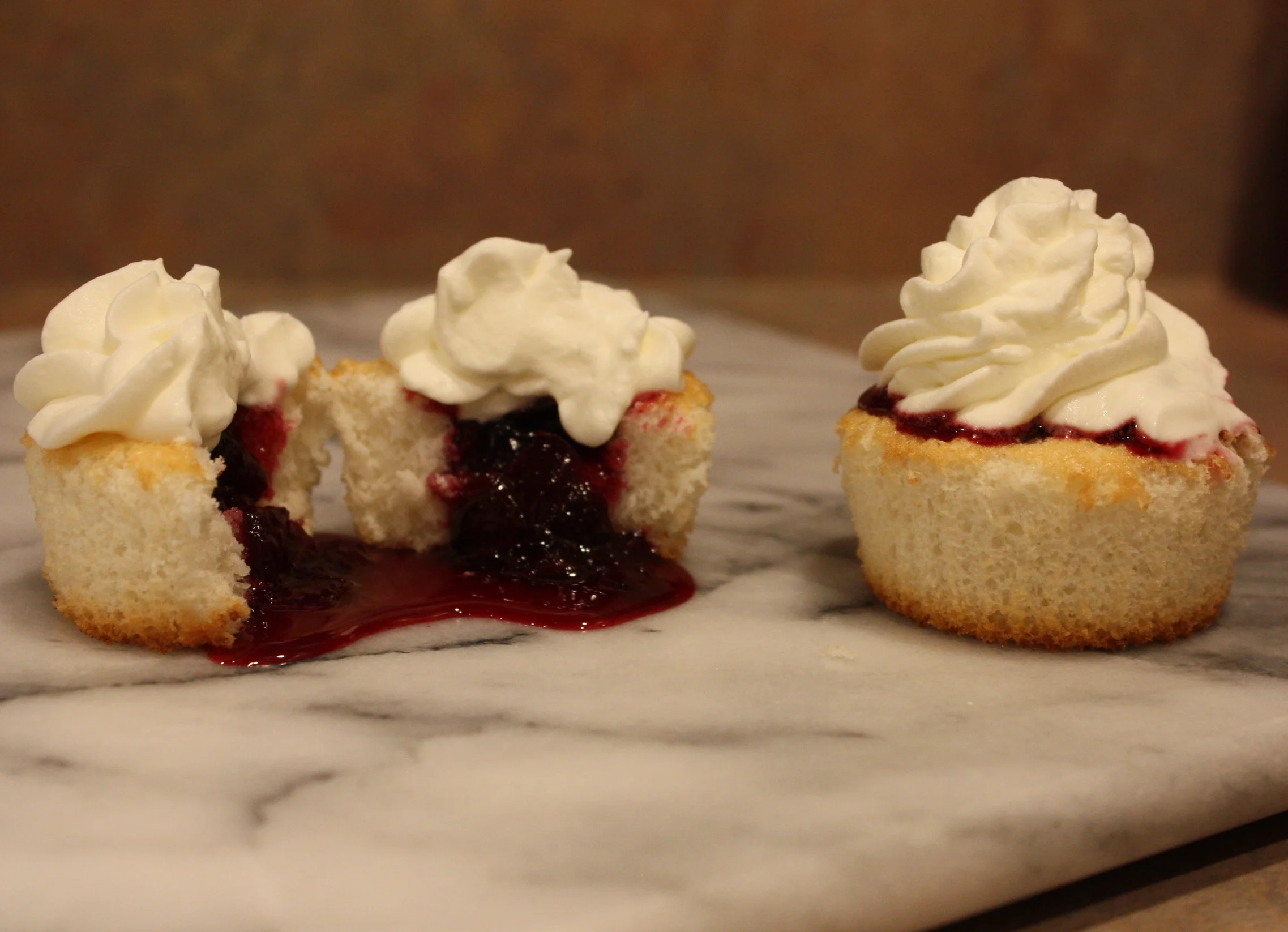 The Giver's Angel Food Cupcakes