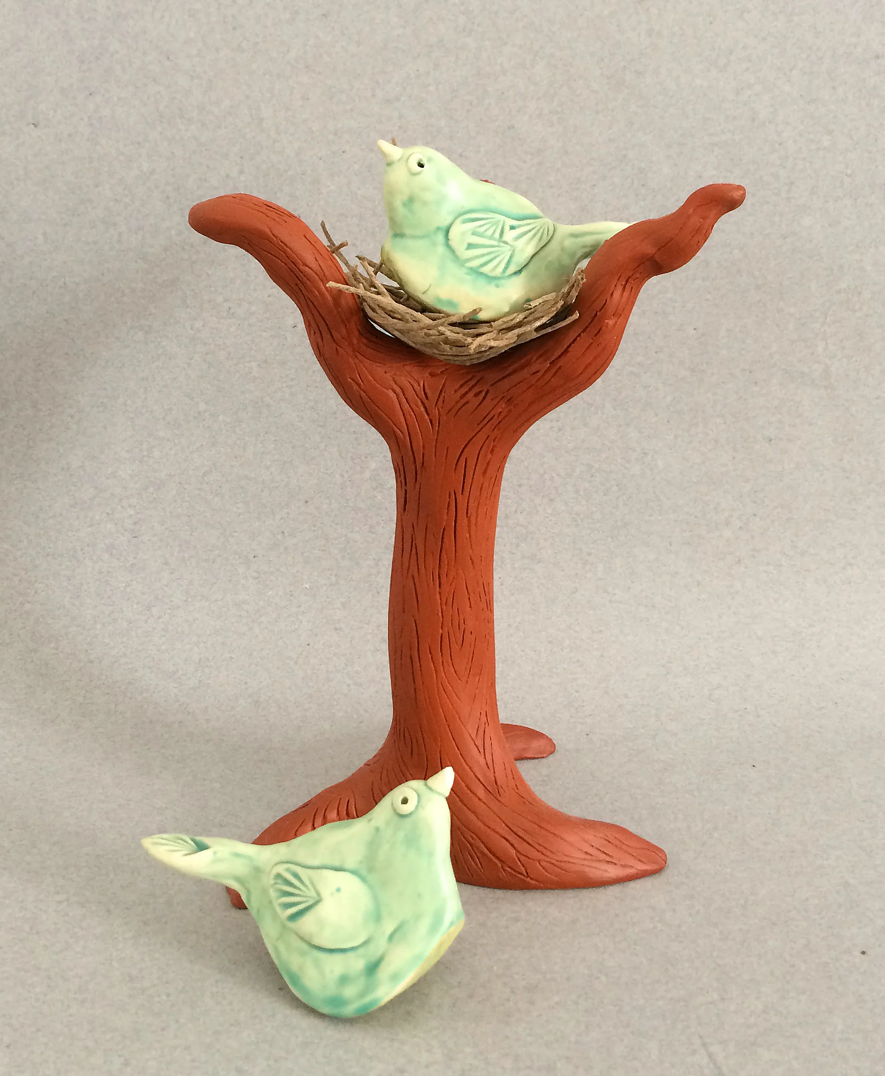 Anne McLellan Bow to Mother Nature sculpture