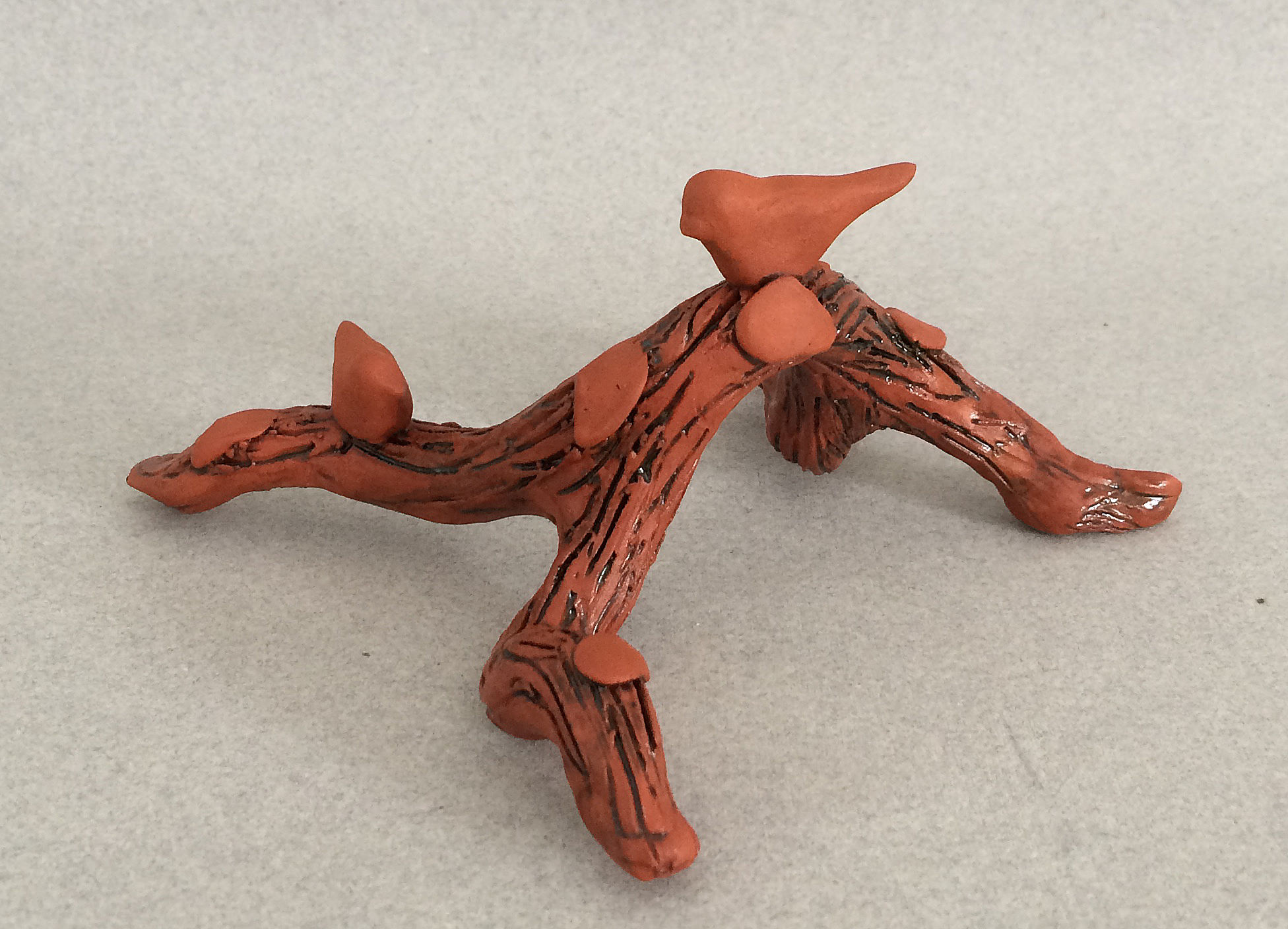 Anne McLellan The Pair Outside My Window sculpture