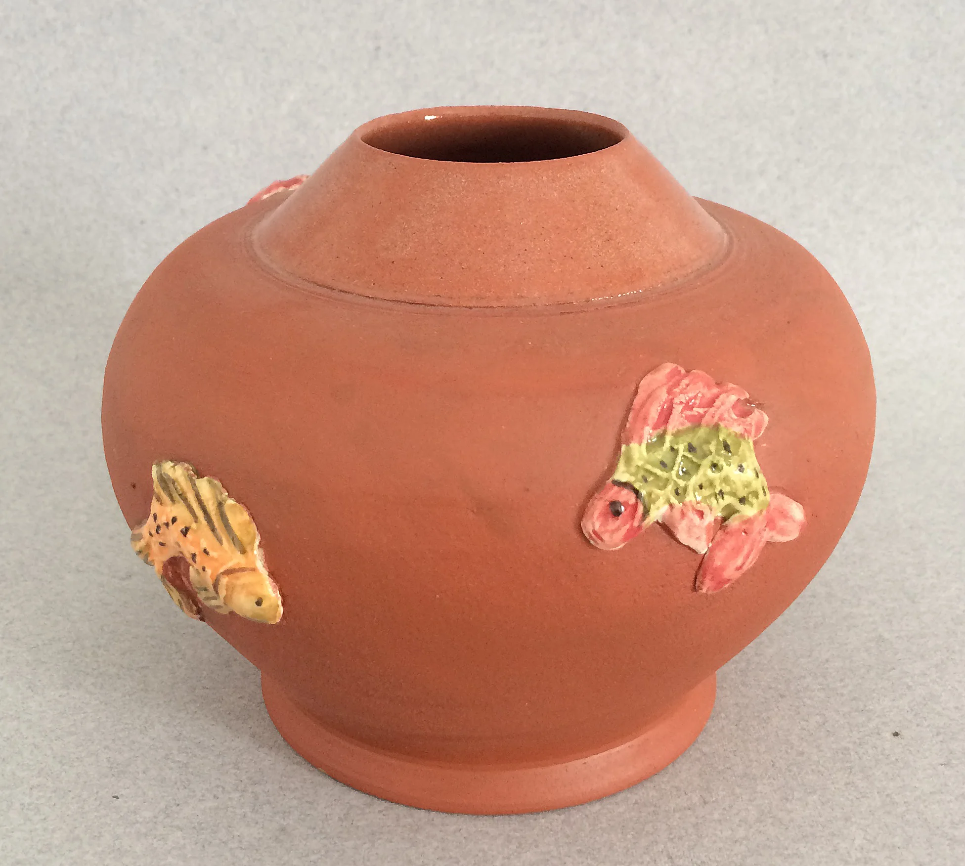 Anne McLellan fish vase