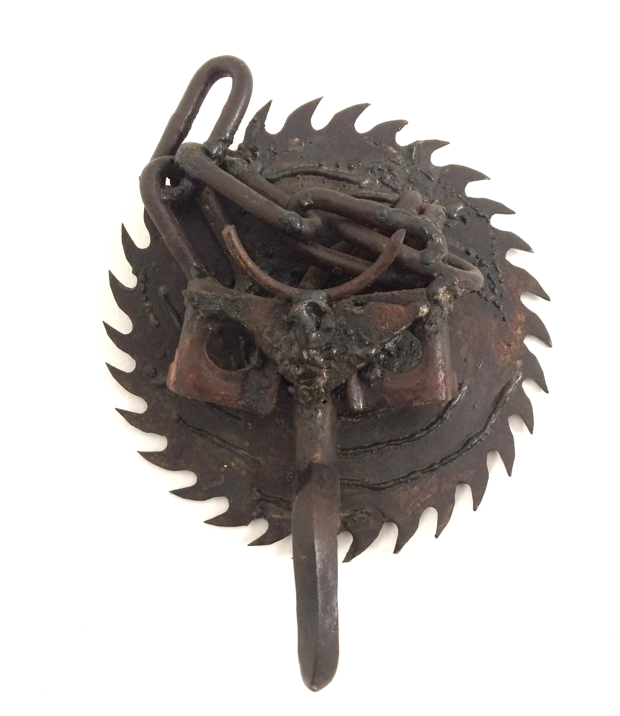 James Korpan Variation On a Green Man 3-2 sculpture