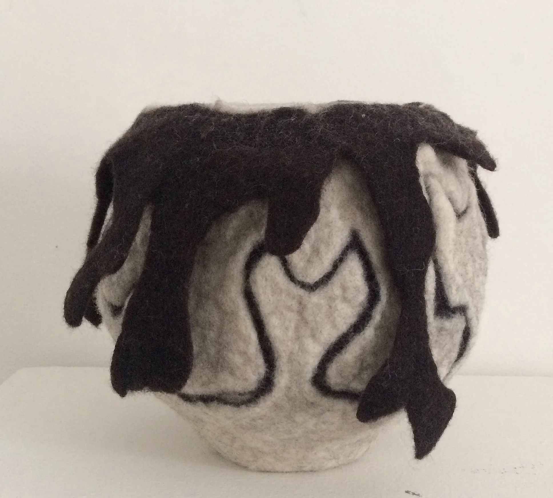 June Jacobs Incized decorative vessel