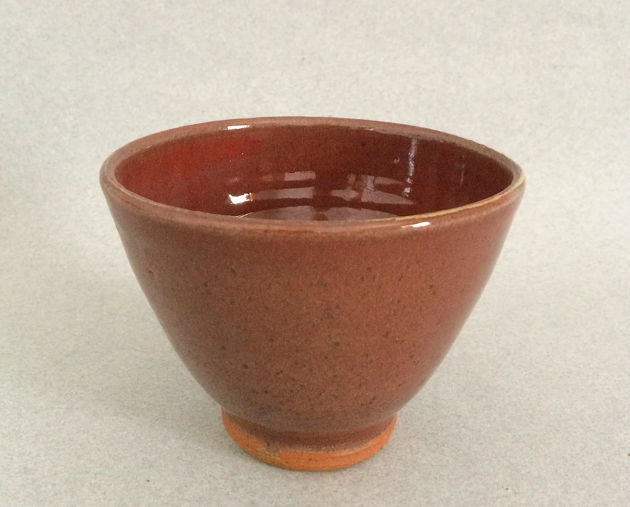 Ken Wilkinson small copper rice bowl