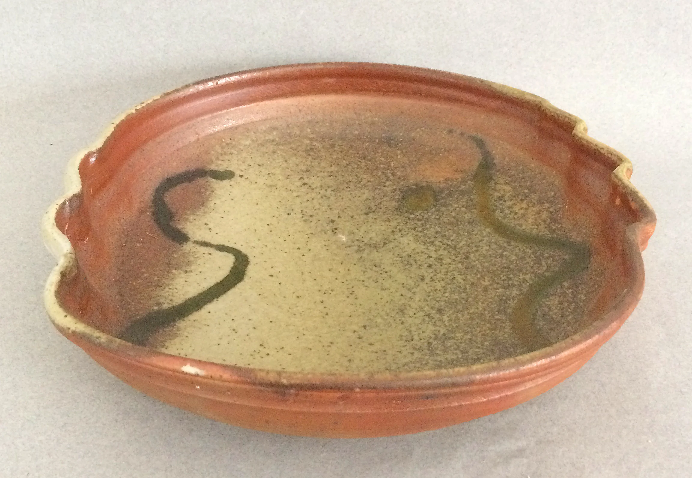 Ken Wilkinson altered rim platter