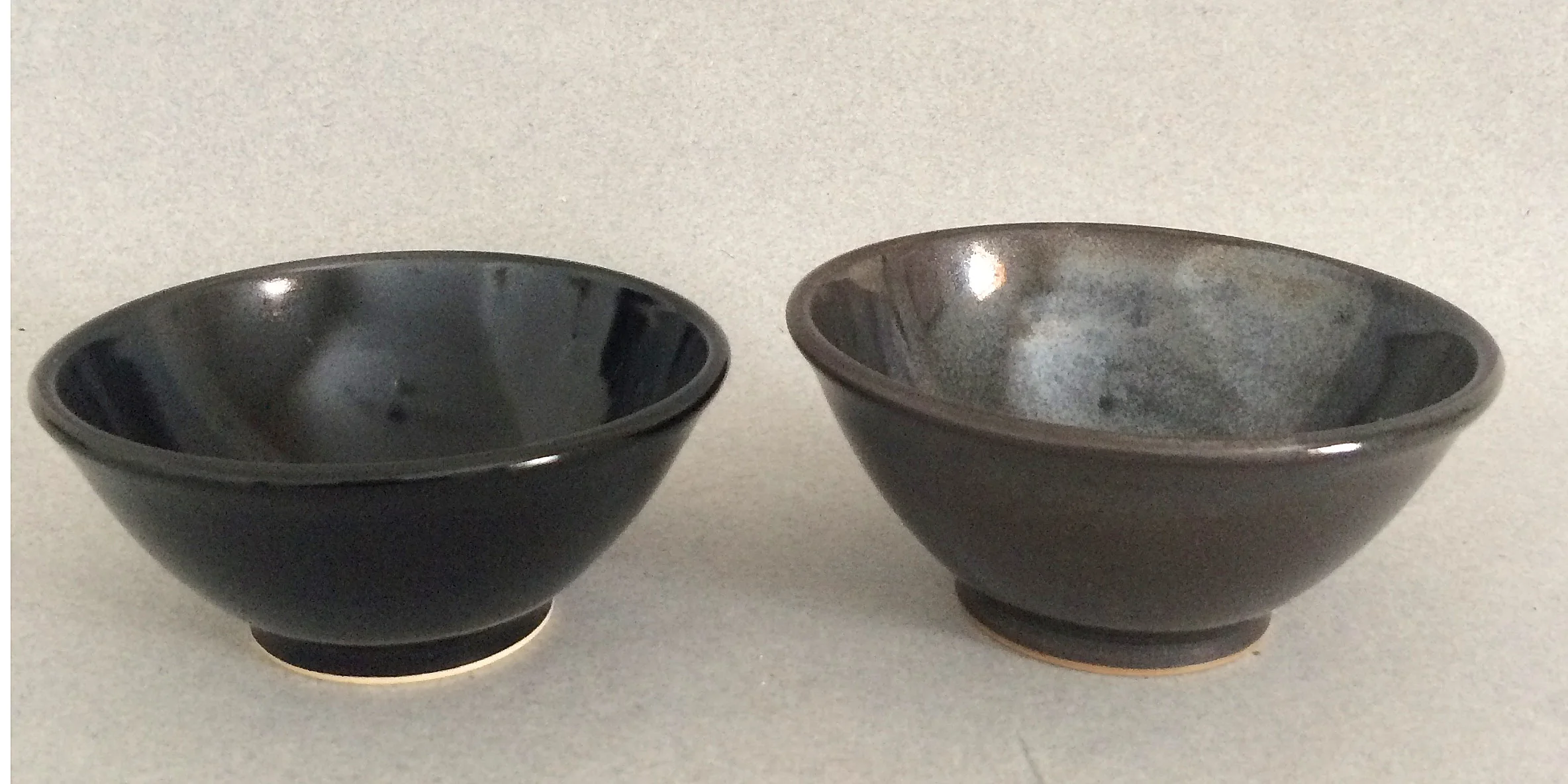Zane Wilcox Oil Spot small bowl (right)