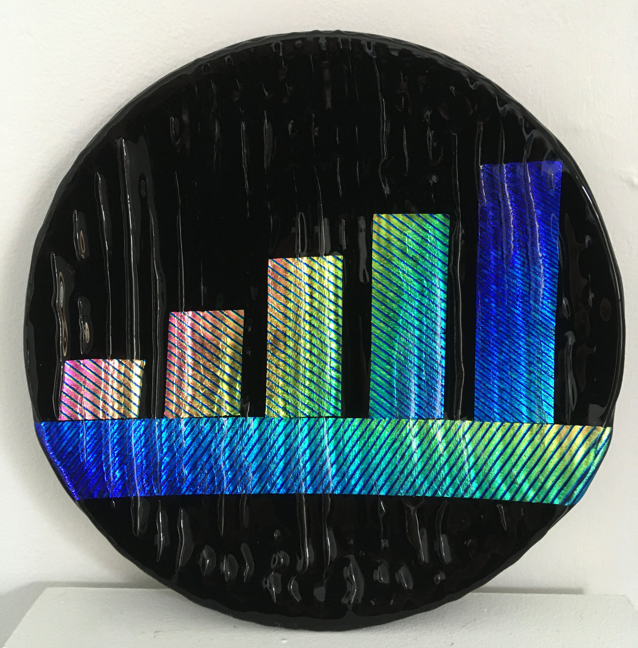 Arliss MacNeill "Cityscape" platter